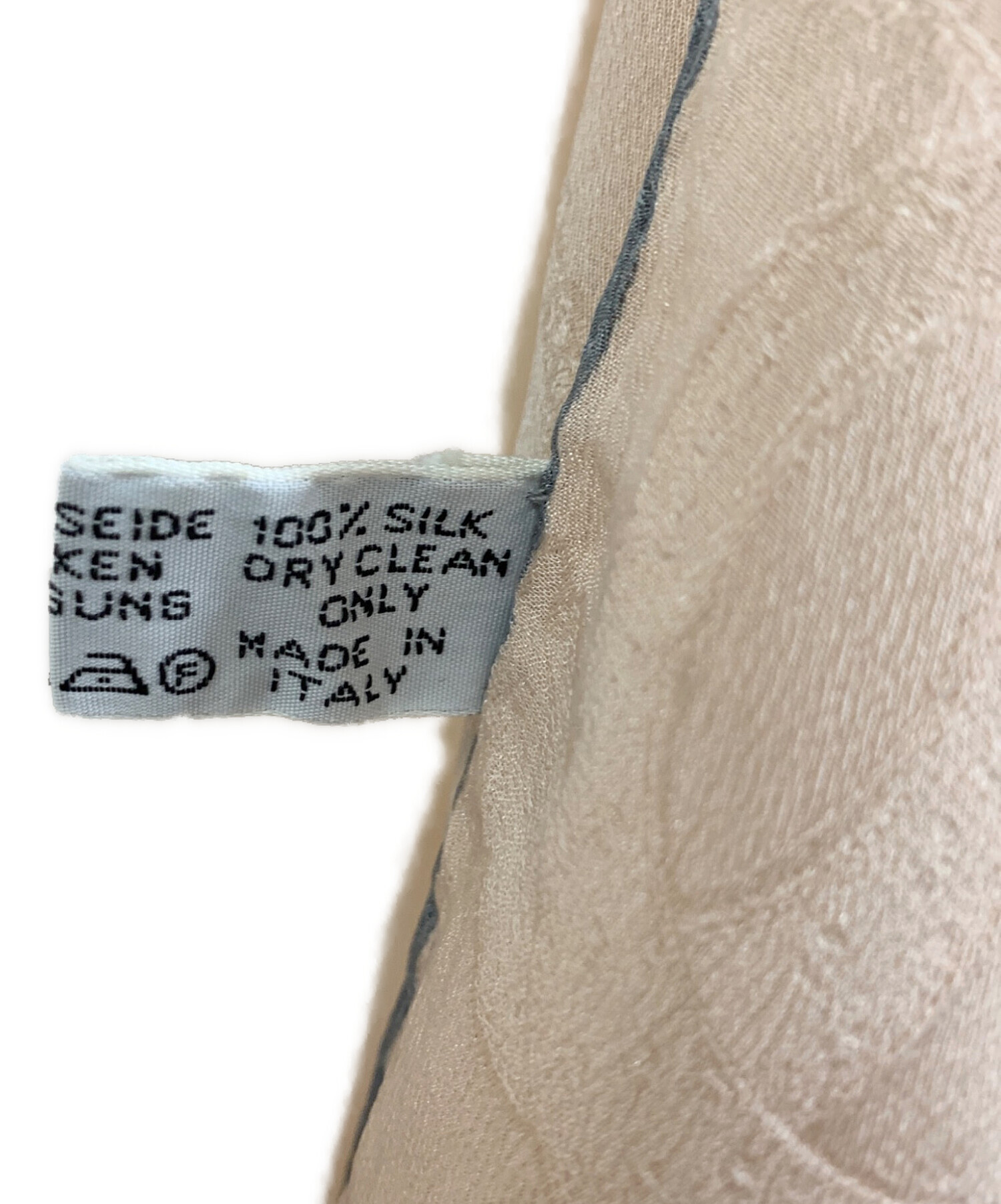 中古・古着通販】Cartier (カルティエ) シルクスカーフ ベージュ