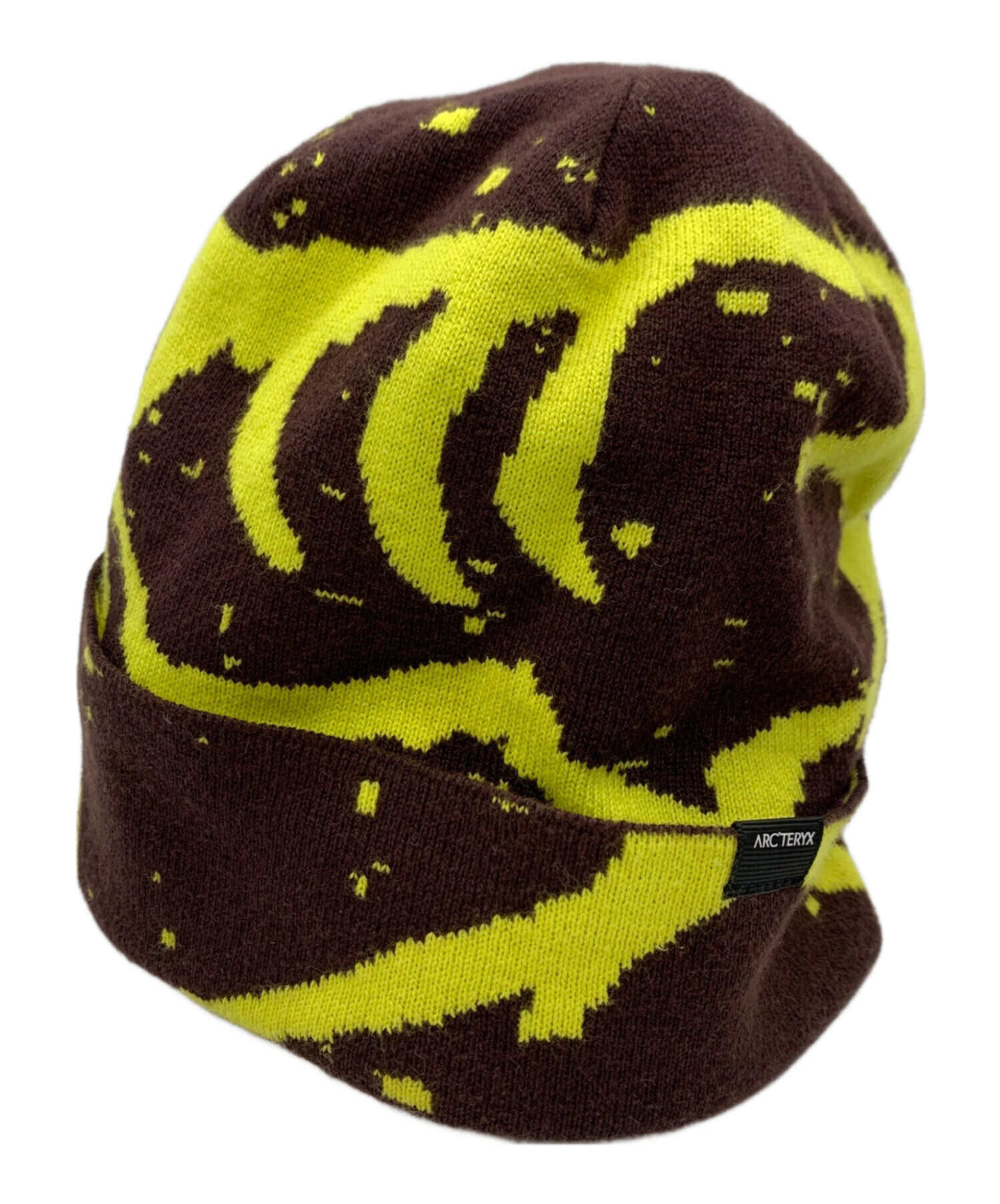 アークテリクス ニット帽 イエロー 中古・古着通販】ARC'TERYX (アークテリクス) ニット帽 ブラウン