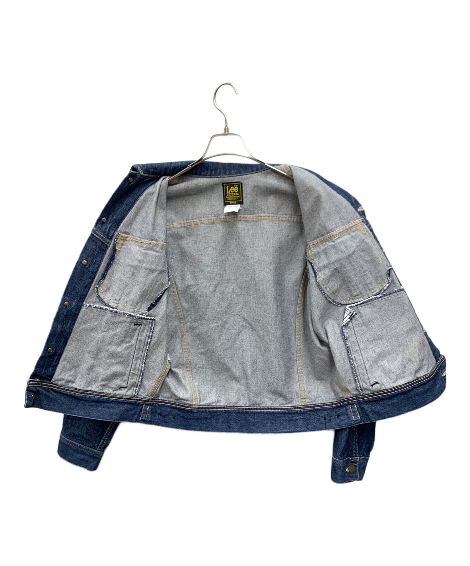 中古・古着通販】LEE (リー) デニムジャケット インディゴ サイズ:M
