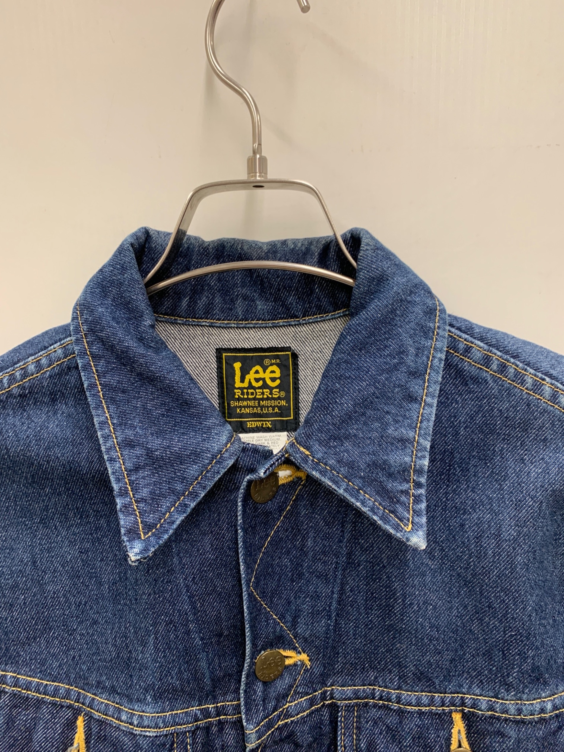 中古・古着通販】LEE (リー) デニムジャケット インディゴ サイズ:M