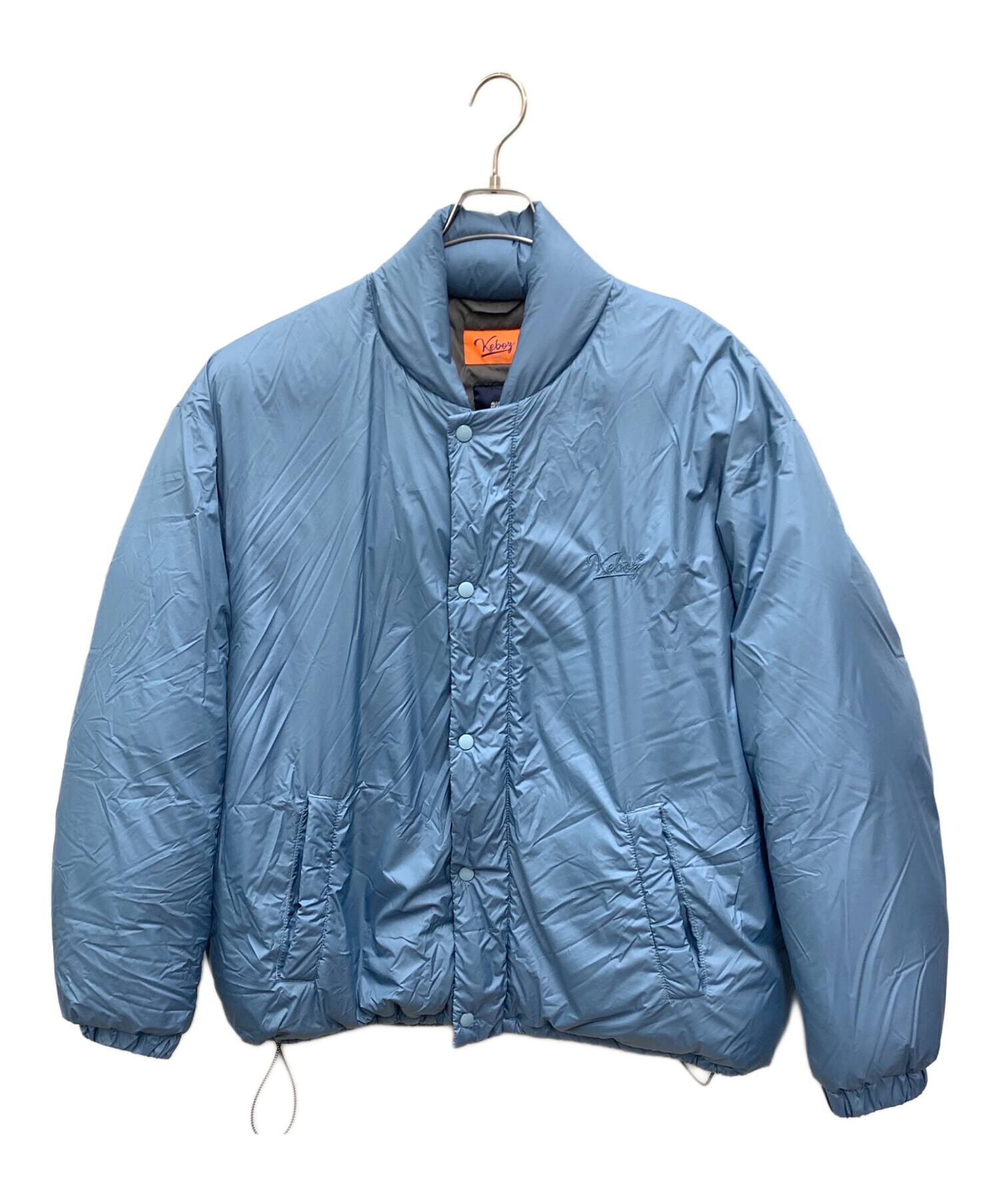 中古・古着通販】KEBOZ (ケボズ) ダウンジャケット ブルー サイズ:L