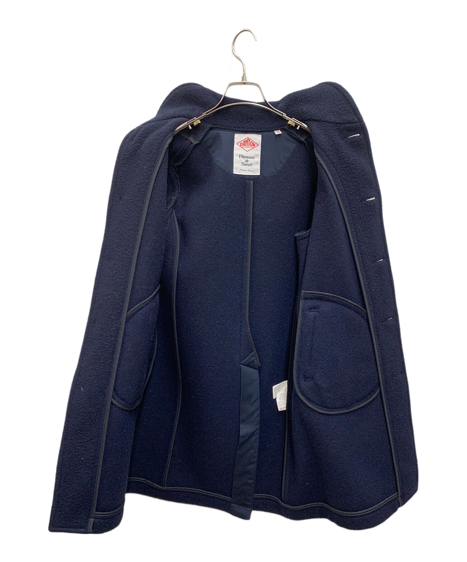 【新品未使用】DANTON コート ネイビー 訳あり 中古・古着通販】DANTON (ダントン) コート ネイビー サイズ:S