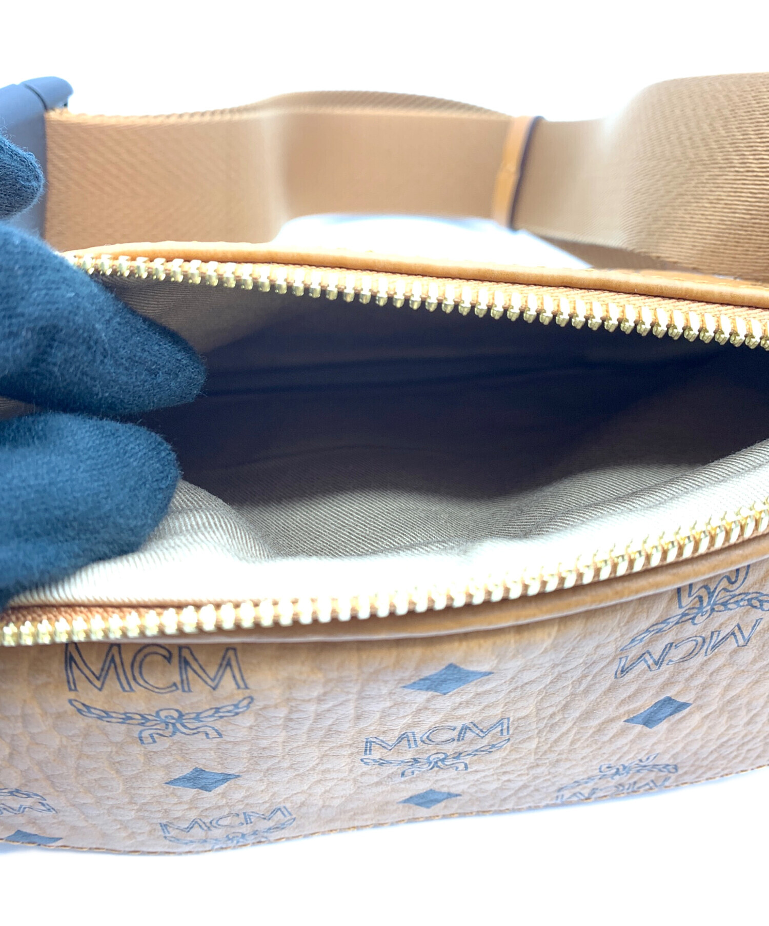 中古・古着通販】MCM (エムシーエム) ベルトバッグ 未使用品｜ブランド 