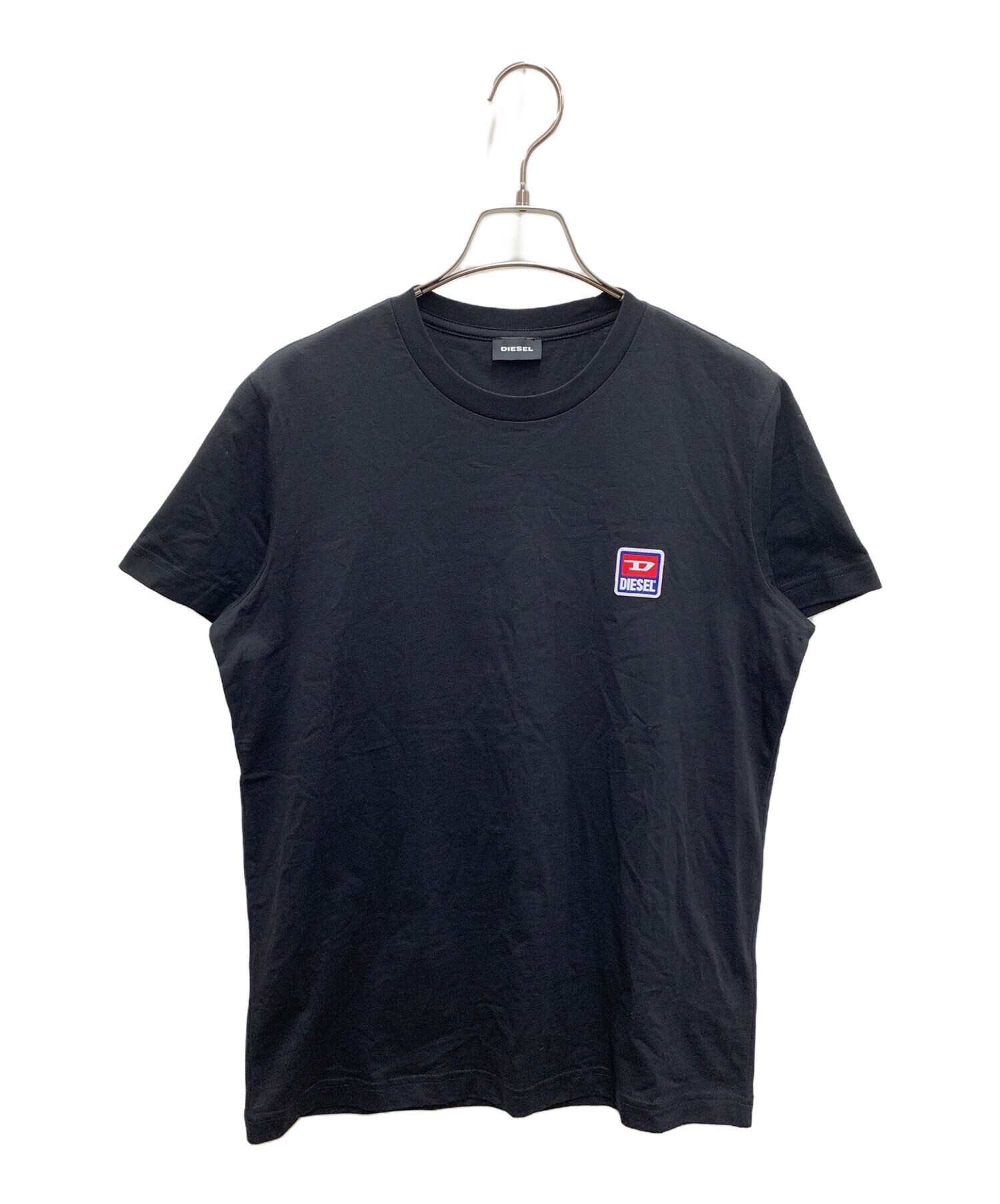 diesel 半袖トップス M 中古・古着通販】DIESEL (ディーゼル) 半袖Tシャツ ブラック サイズ:M