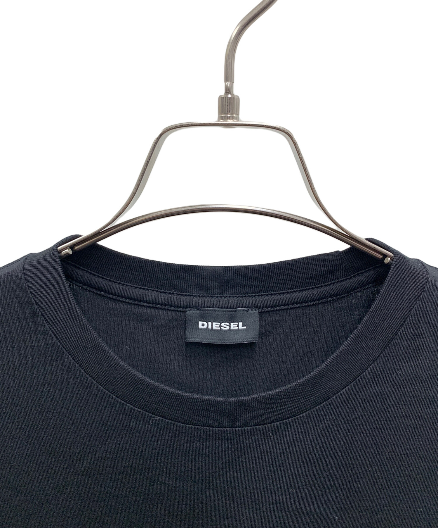 中古・古着通販】DIESEL (ディーゼル) 半袖Tシャツ ブラック サイズ:M