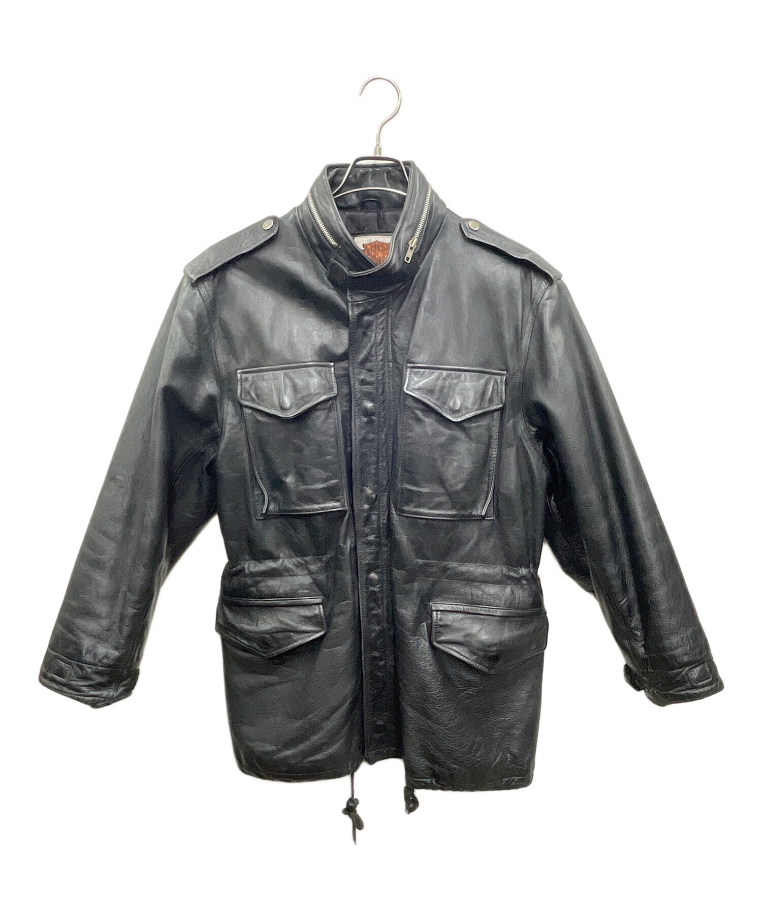 中古・古着通販】HARLEY-DAVIDSON (ハーレーダビッドソン) レザー 