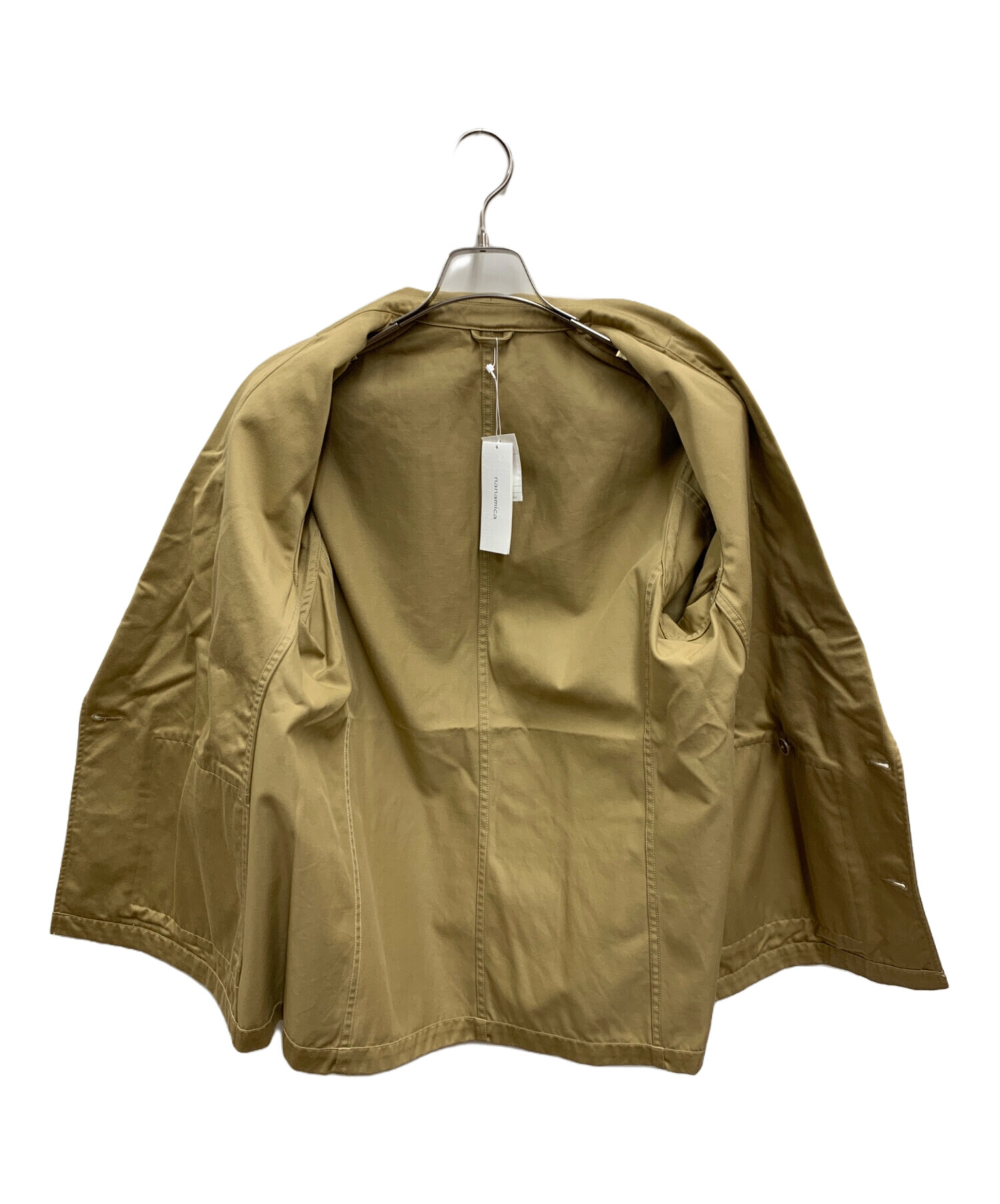 中古・古着通販】nanamica (ナナミカ) チノジャケット カーキ サイズ:1