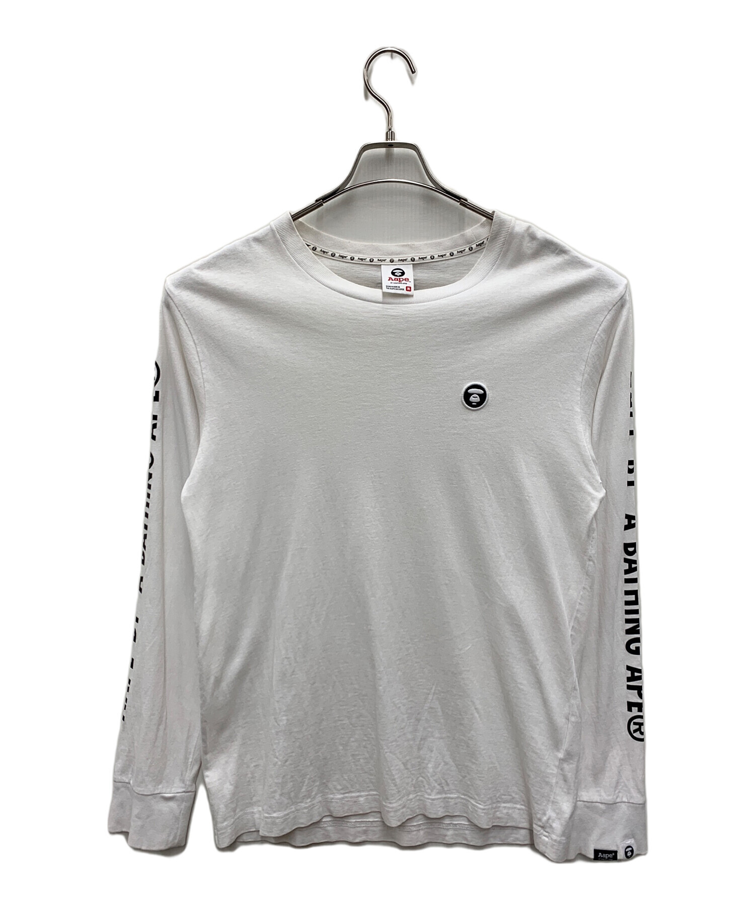 A BATHING APE アベイシングエイプ 長袖Tシャツ ロンT ボーダー A 