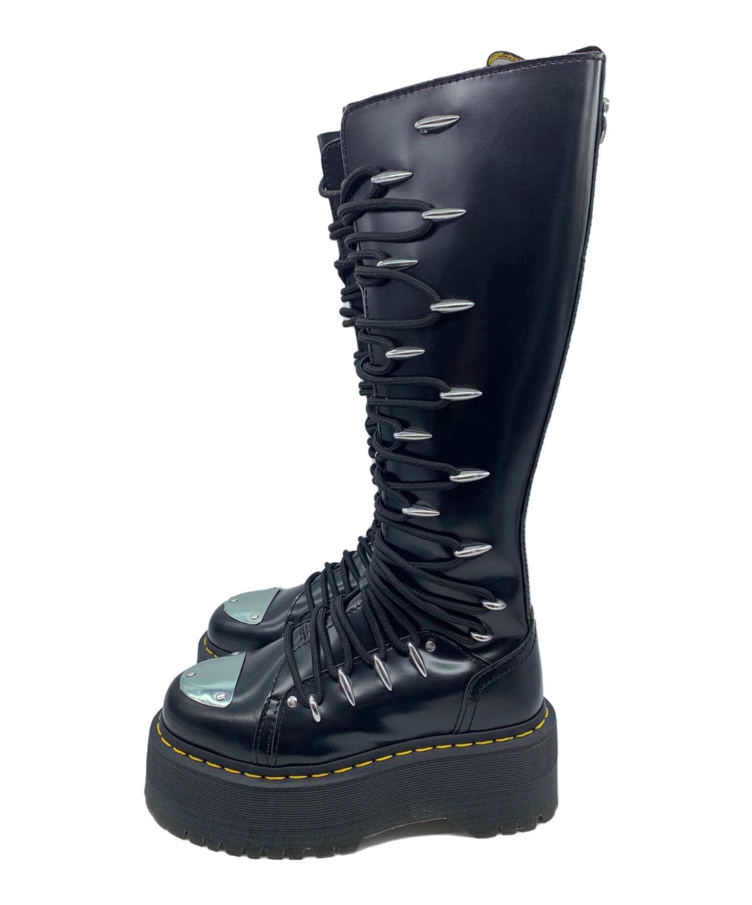 中古・古着通販】Dr.Martens (ドクターマーチン) 厚底ロングブーツ