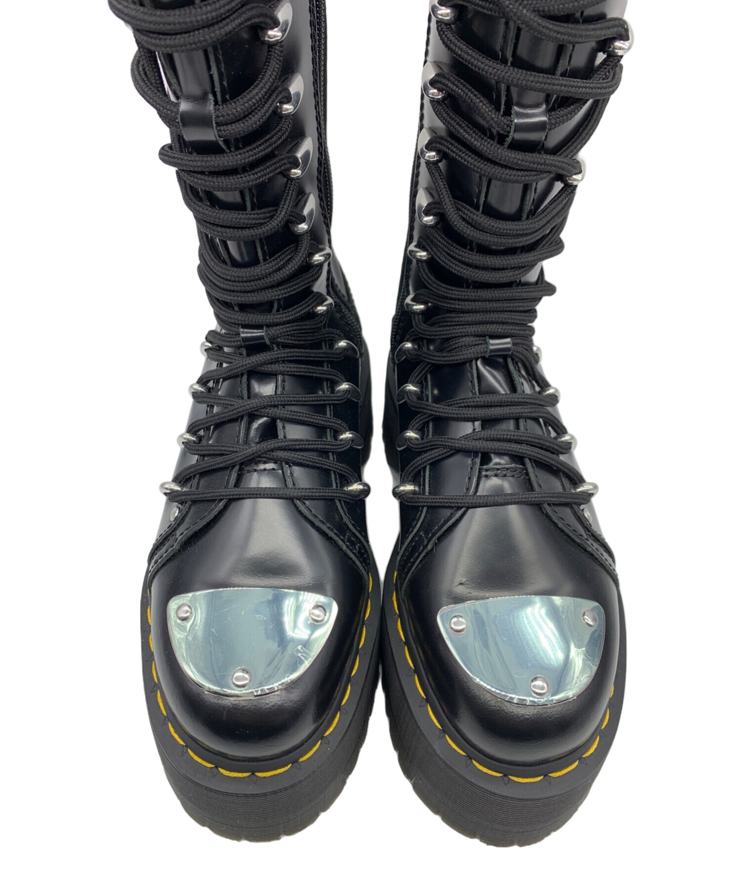 中古・古着通販】Dr.Martens (ドクターマーチン) 厚底ロングブーツ