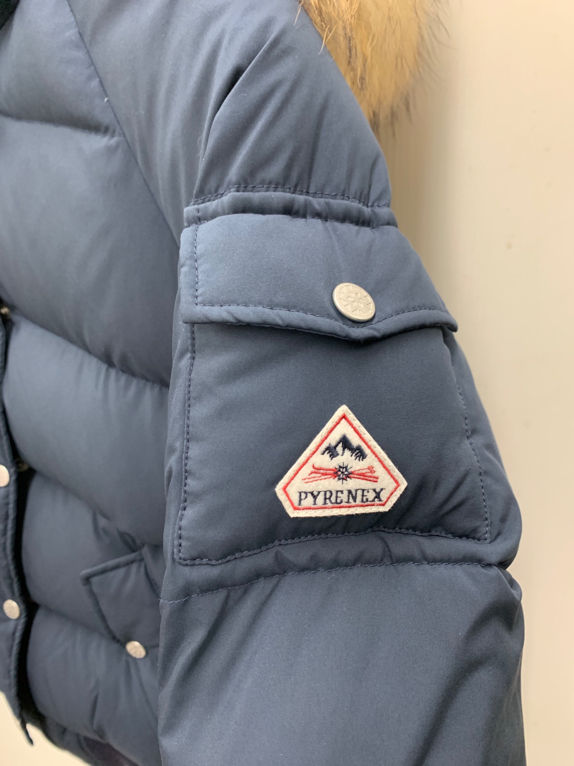 中古・古着通販】Pyrenex (ピレネックス) ダウンジャケット ネイビー 