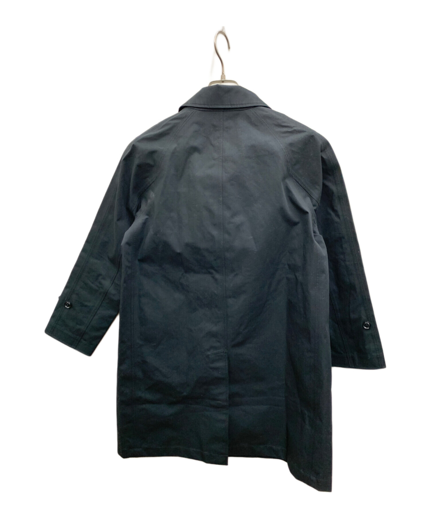 ナナミカ ステンカラーコート ブラック nanamica（ナナミカ）の「[ ナナミカ ] ☆ nanamica GORE-TEX コットン