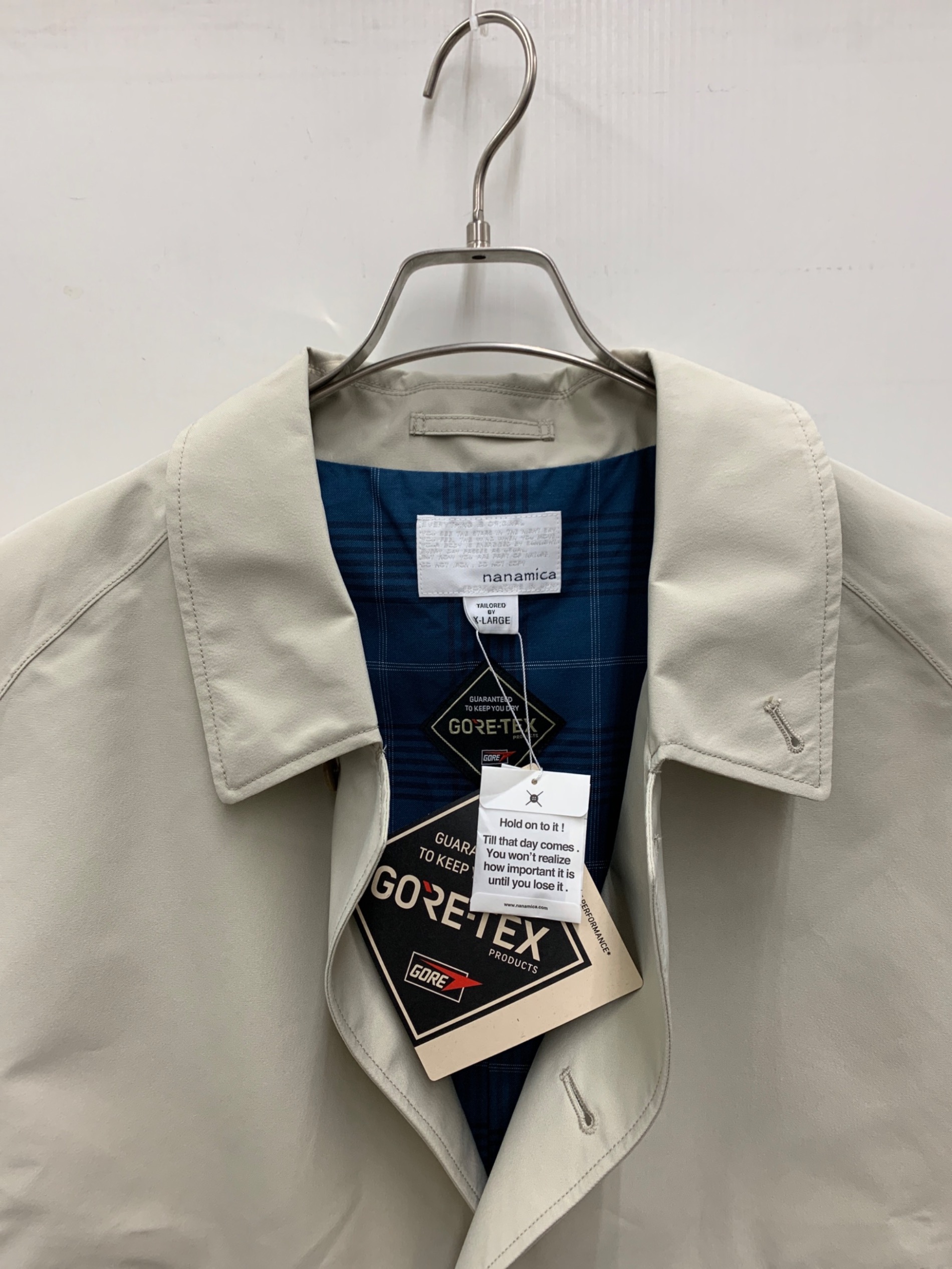 中古・古着通販】nanamica (ナナミカ) ショートステンカラーコート