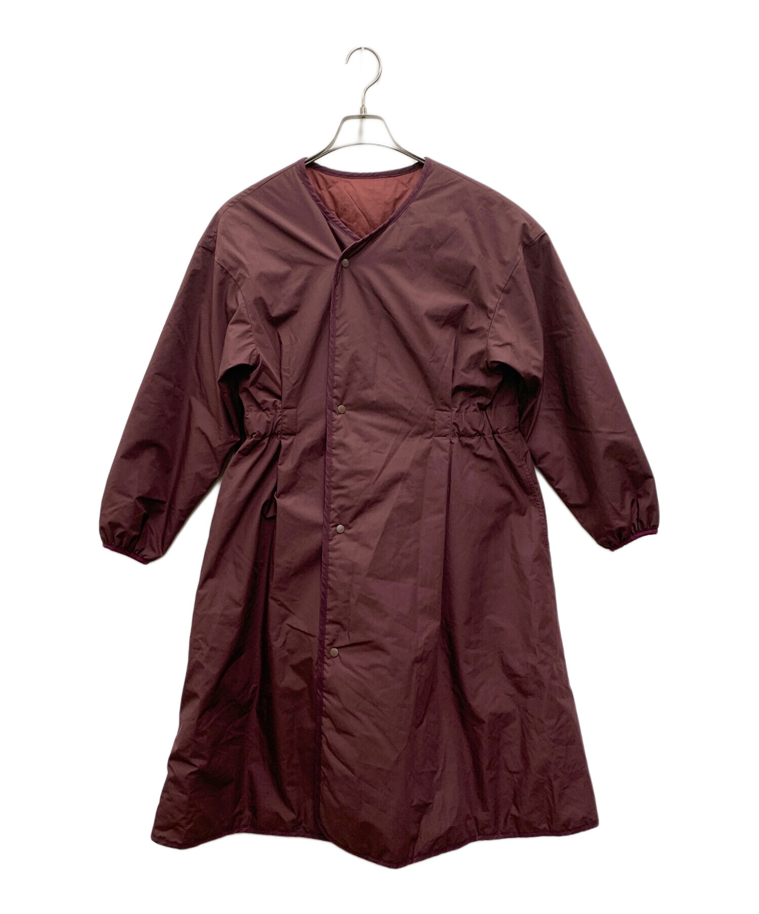 中古・古着通販】nanamica (ナナミカ) ロングコート ブラウン サイズ