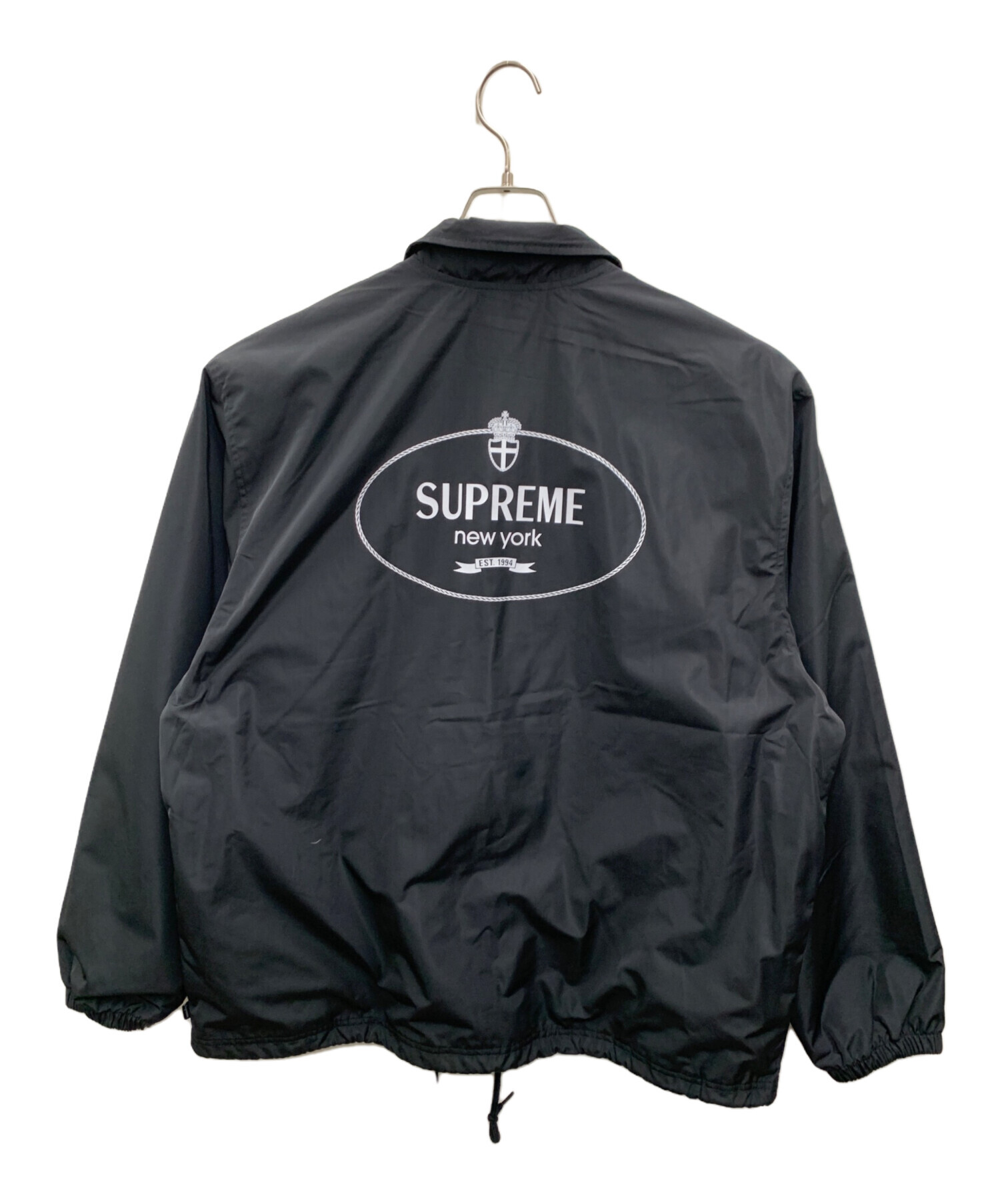 【新品・L】SUPREME ロゴジャケット グレー 24AW 公式購入・試着のみ 新品・L】SUPREME ロゴジャケット グレー 24AW 公式購入・試着のみ
