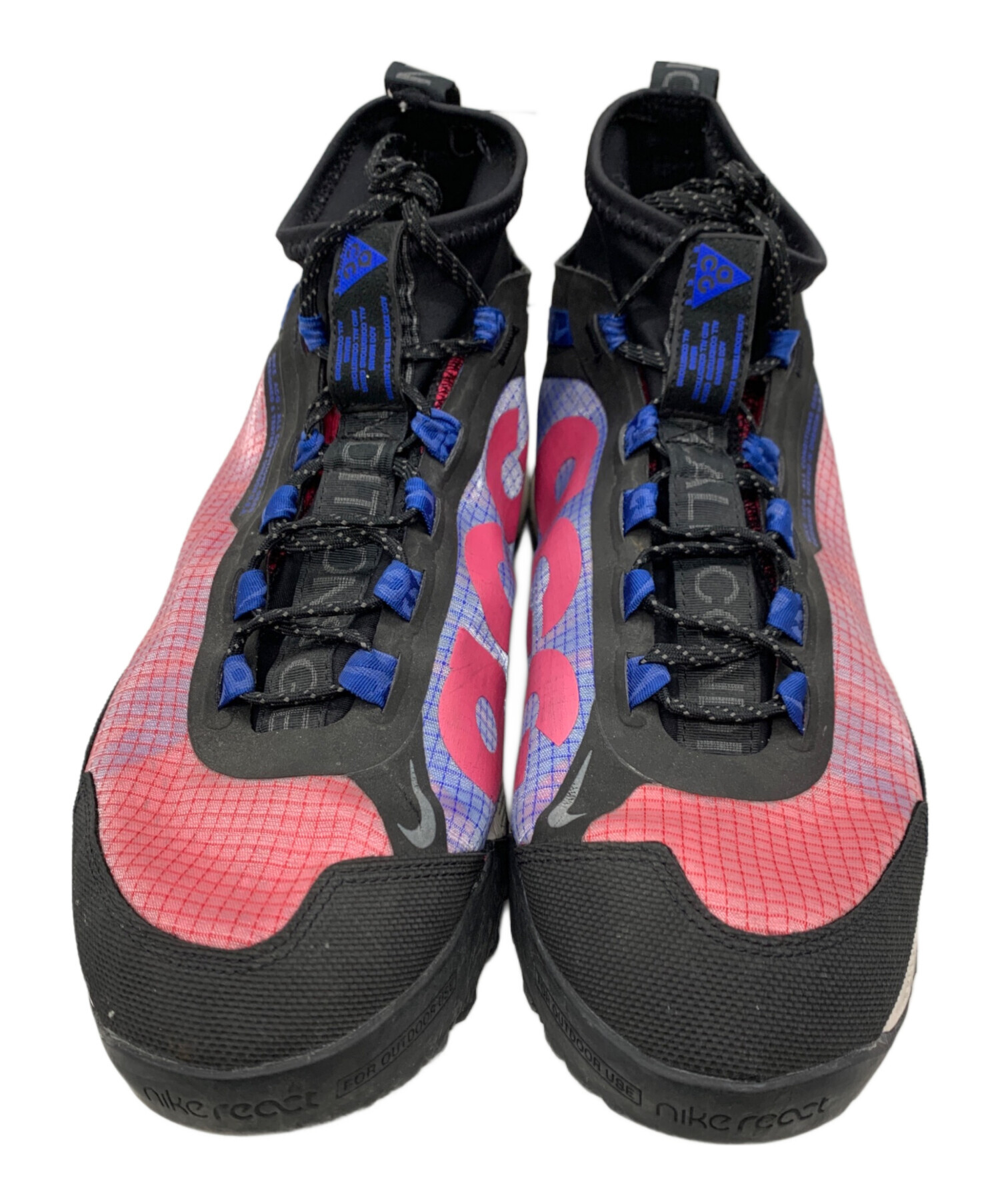 Nike ACG ハイカットスニーカー グレー/ブラック/レッド NIKE公式 ACG 