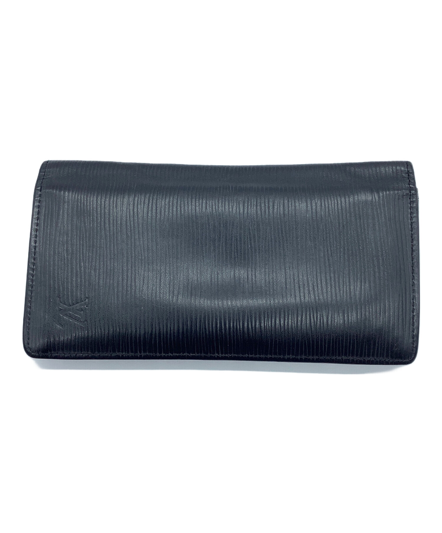 中古・古着通販】LOUIS VUITTON (ルイ ヴィトン) 長財布 ブラック 