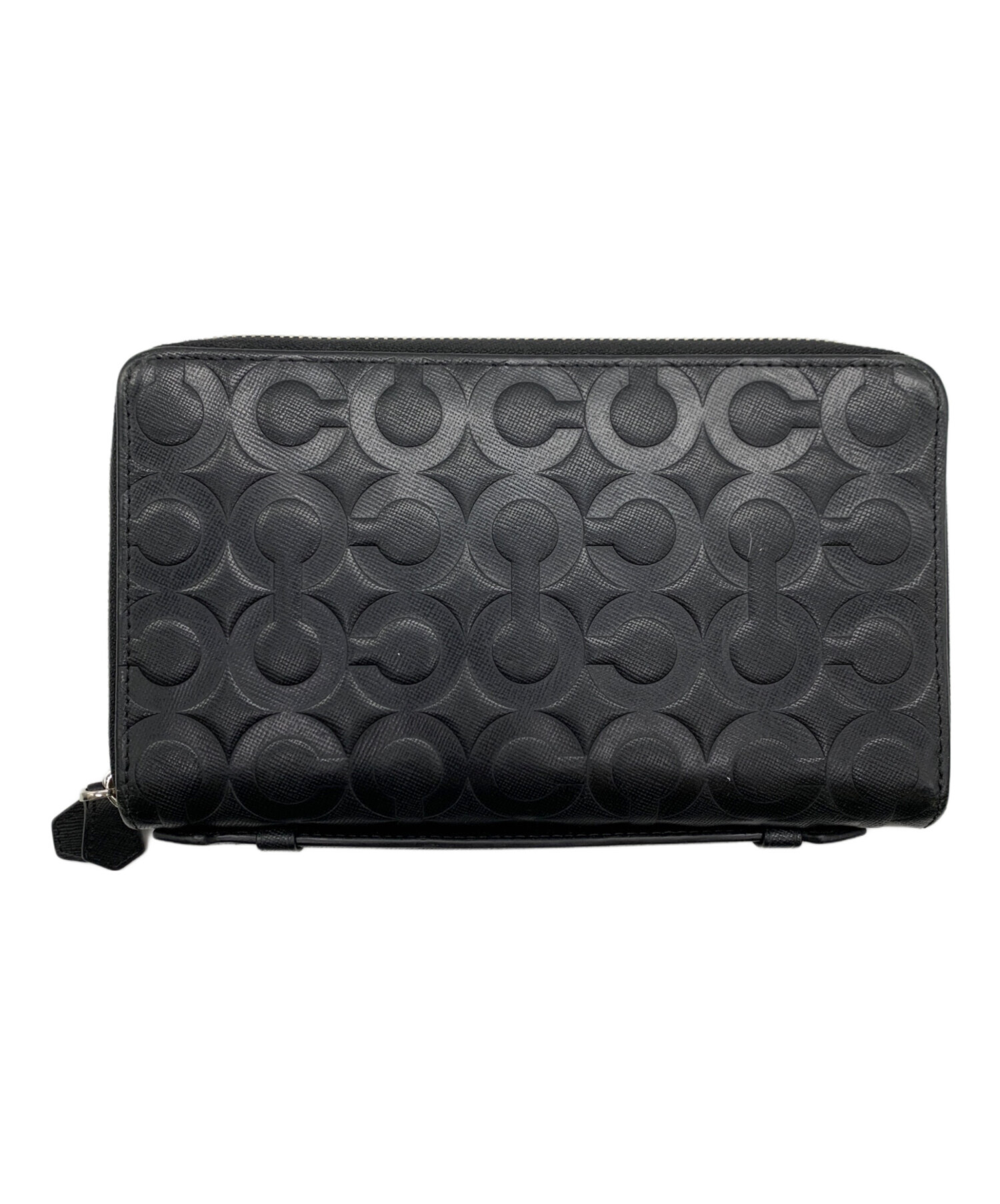 COACH  長財布　ブラック【未使用品】 中古・古着通販】COACH (コーチ) 長財布 ブラック｜ブランド・古着通販