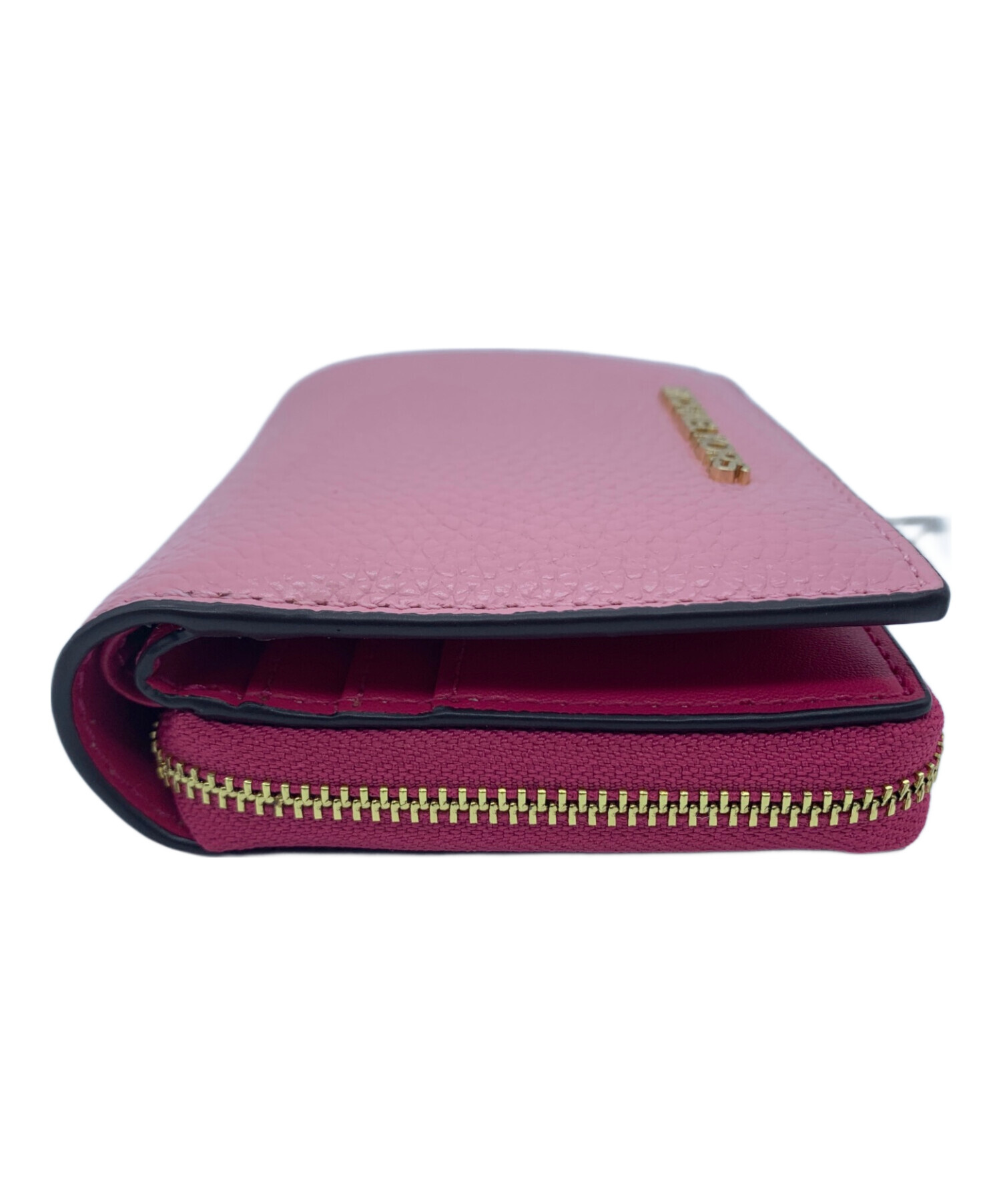 中古・古着通販】MICHAEL KORS (マイケル・コース) 2つ折り財布 ピンク