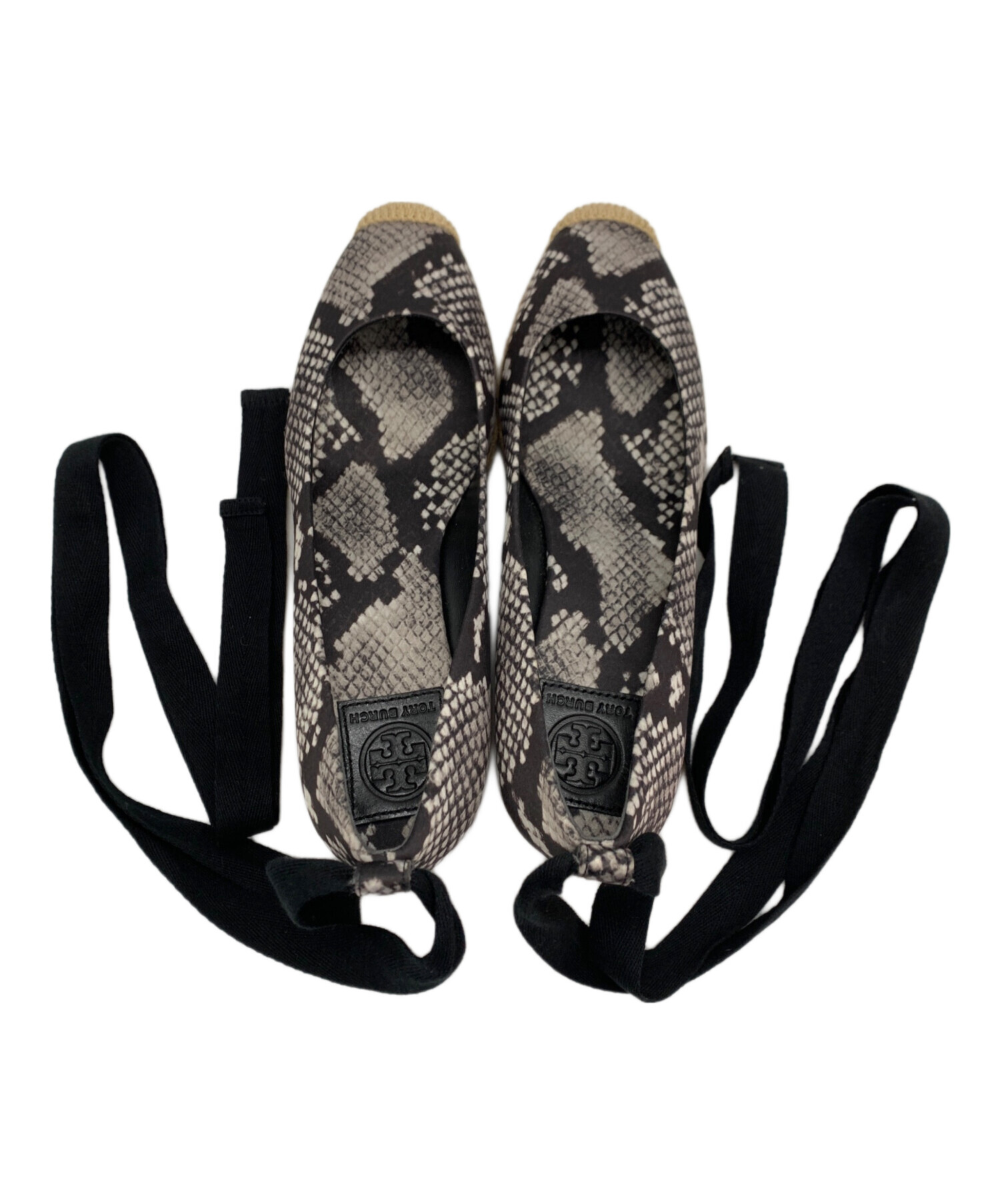 【美品】TORY BURCH トリーバーチ オープントゥ ウェッジソールパンプス 中古・古着通販】TORY BURCH (トリーバーチ) ウェッジソールパンプス