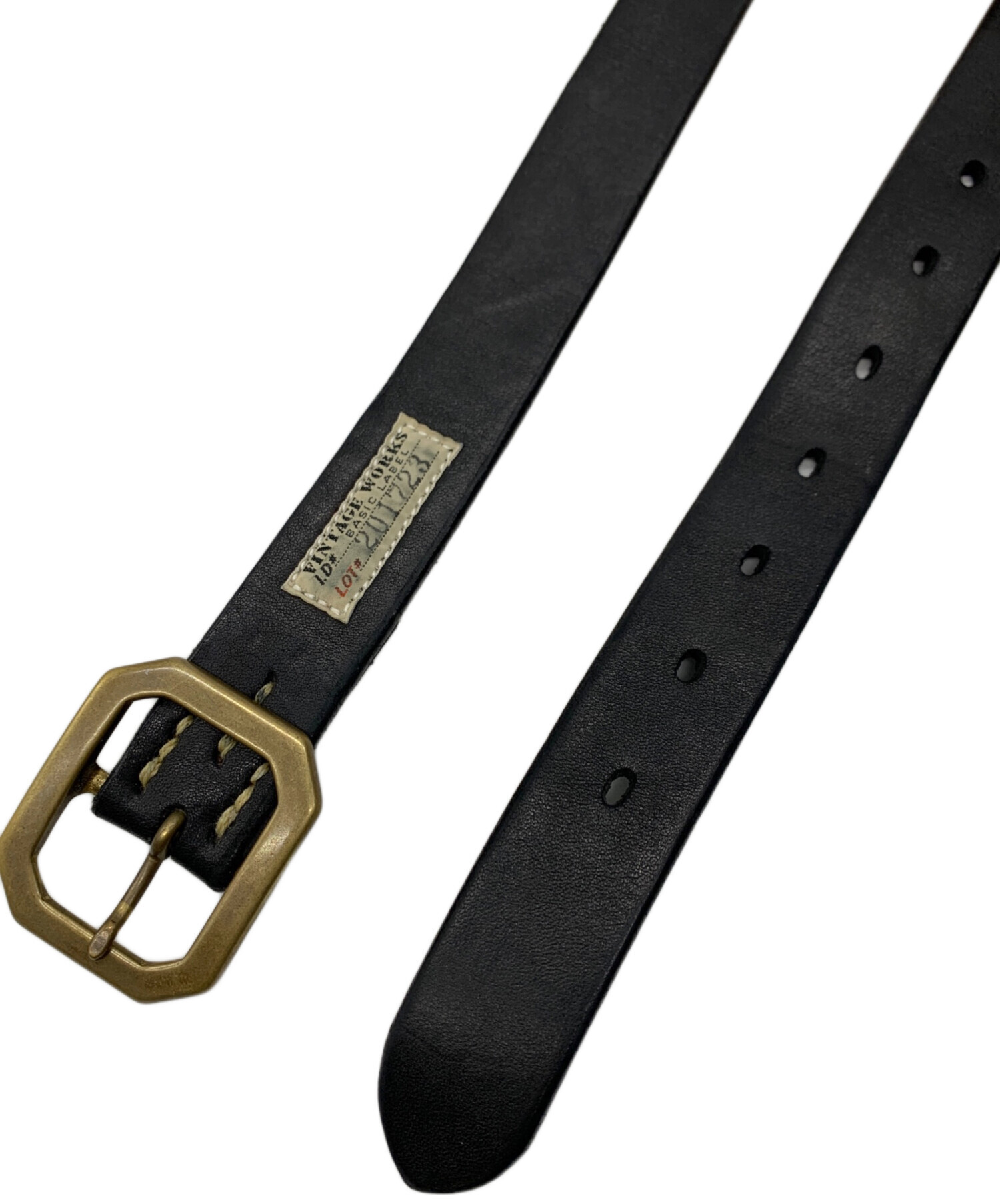 VINTAGE WORKS ヴィンテージワークス ベルト ブラック　39/99 Vintage works(ヴィンテージワークス) ウエスタンベルト SPECIAL DH