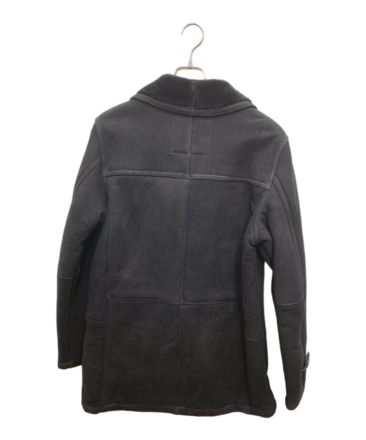 中古・古着通販】Georgia (ジョージア) ムートンコート ブラック