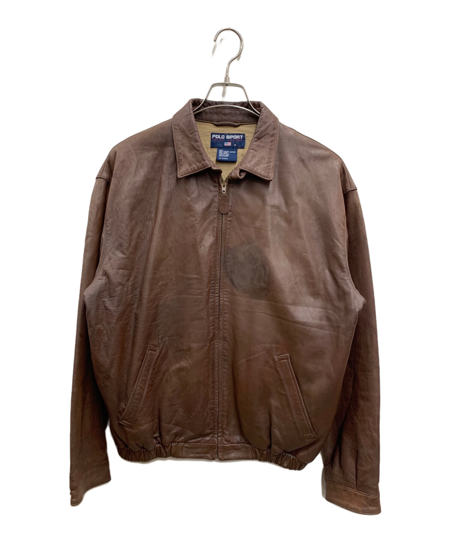 中古・古着通販】POLO SPORT (ポロスポーツ) レザージャケット