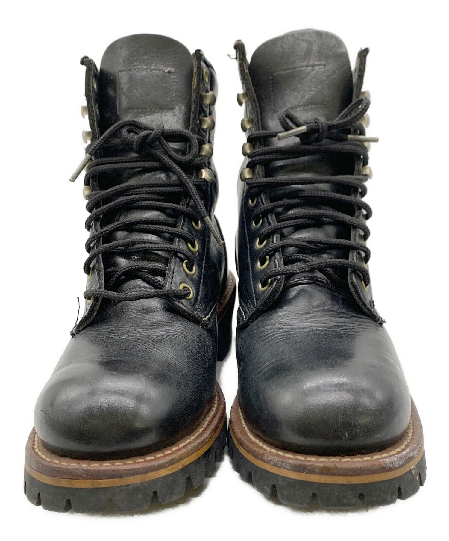 中古・古着通販】Hawkins (ホーキンス) ブーツ ブラック サイズ:8 中古・古着通販】Hawkins (ホーキンス) ブーツ ブラック サイズ:8