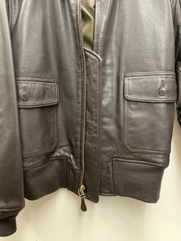 中古・古着通販】COOPER (クーパー) G-1フライトジャケット ブラウン