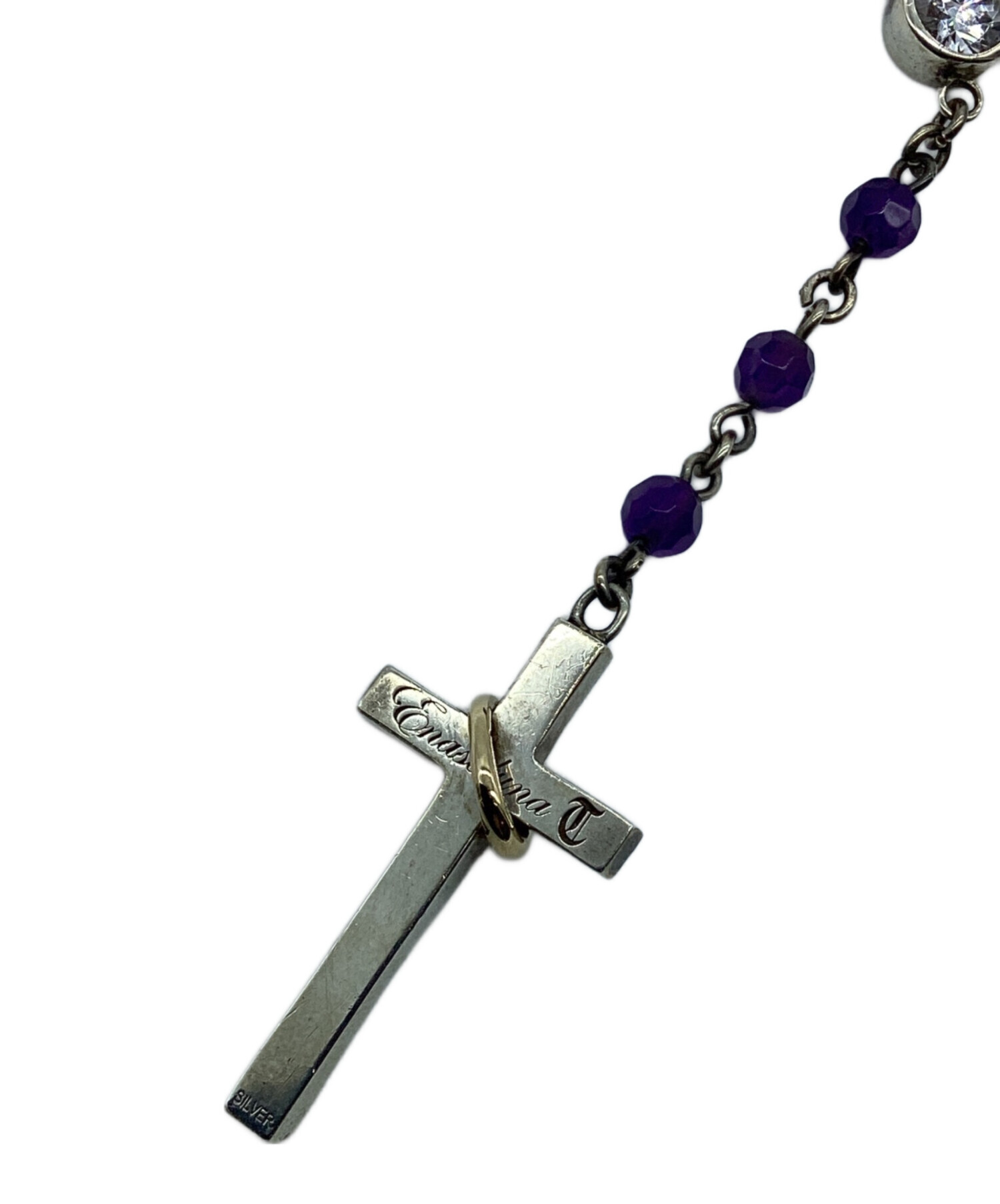 中古・古着通販】Enasoluna (エナソルーナ) ロザリオトップネックレス