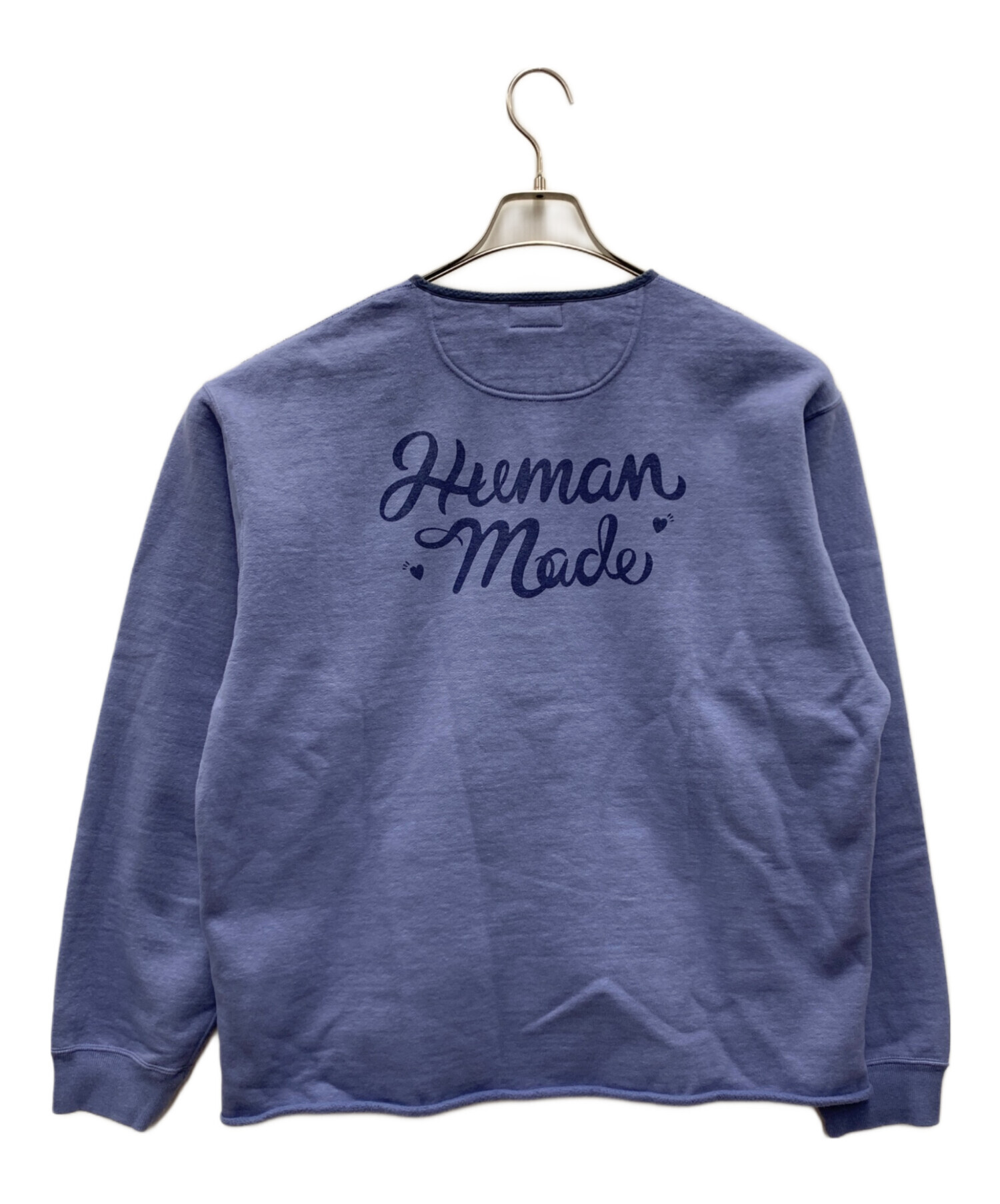 中古・古着通販】HUMAN MADE (ヒューマンメイド) スウェット ブルー 中古・古着通販】HUMAN MADE (ヒューマンメイド) スウェット ブルー