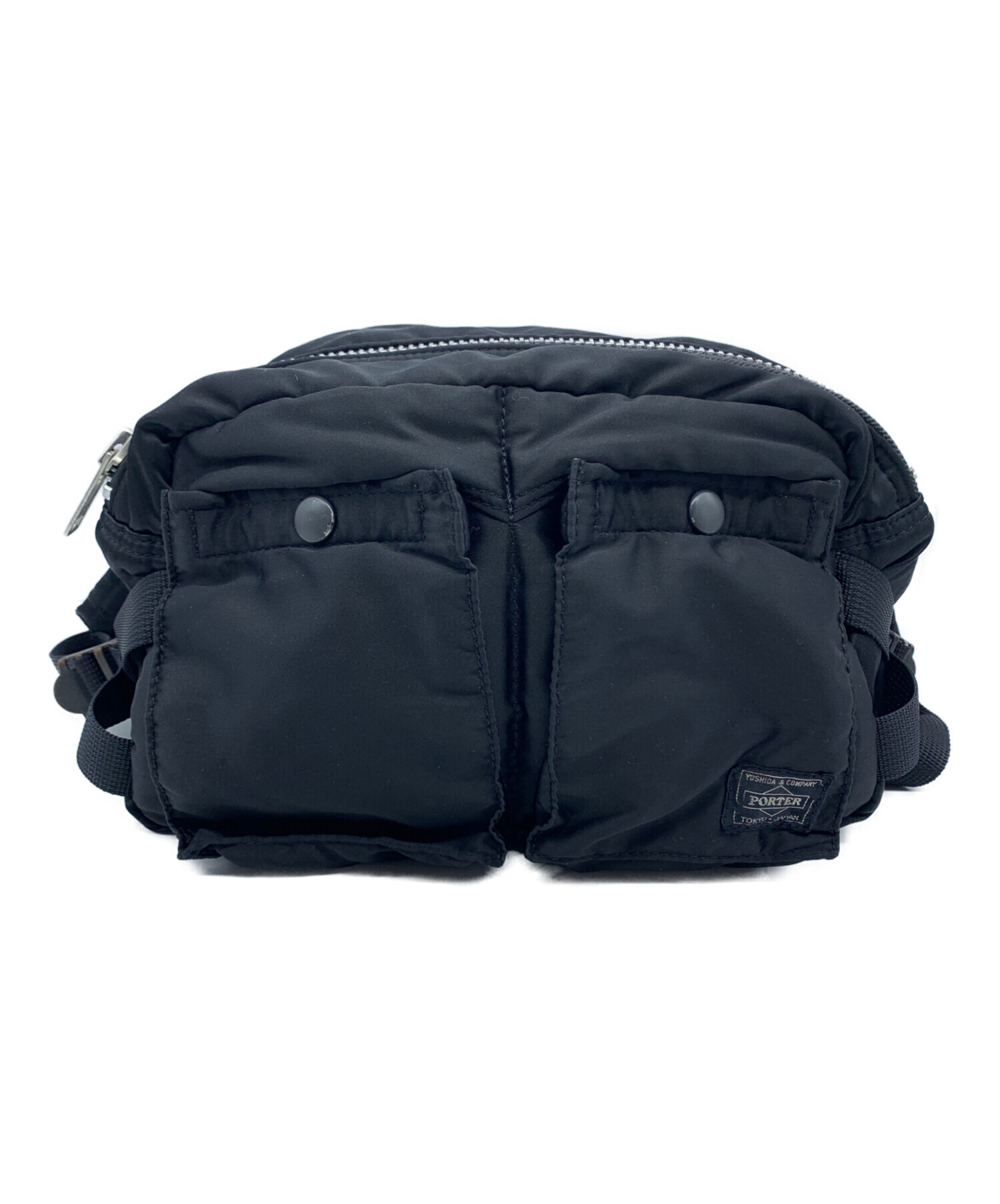 中古・古着通販】PORTER (ポーター) ボディーバッグ ブラック 