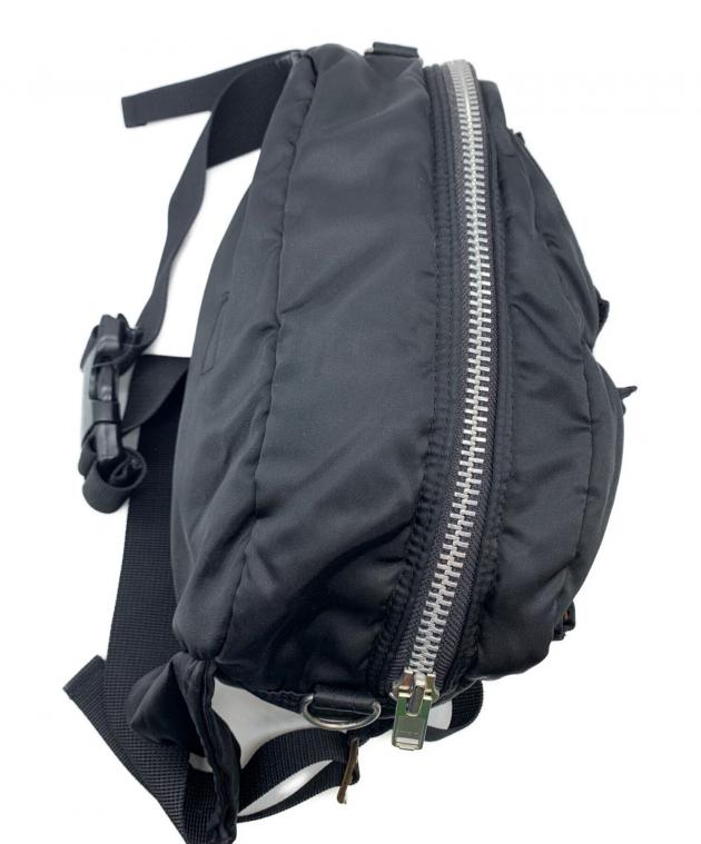 PORTER ボディバッグ ブラック デニム 中古美品 中古・古着通販