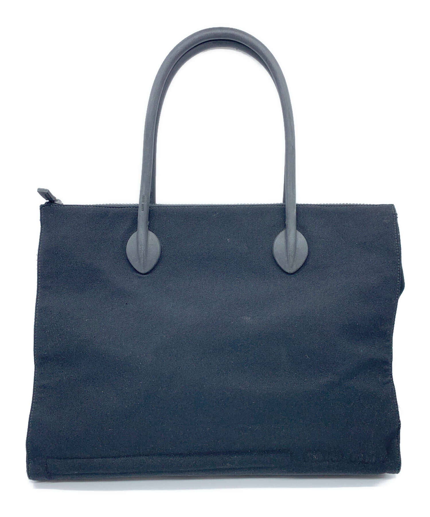 中古・古着通販】MIU MIU (ミュウミュウ) トートバッグ ブラック 
