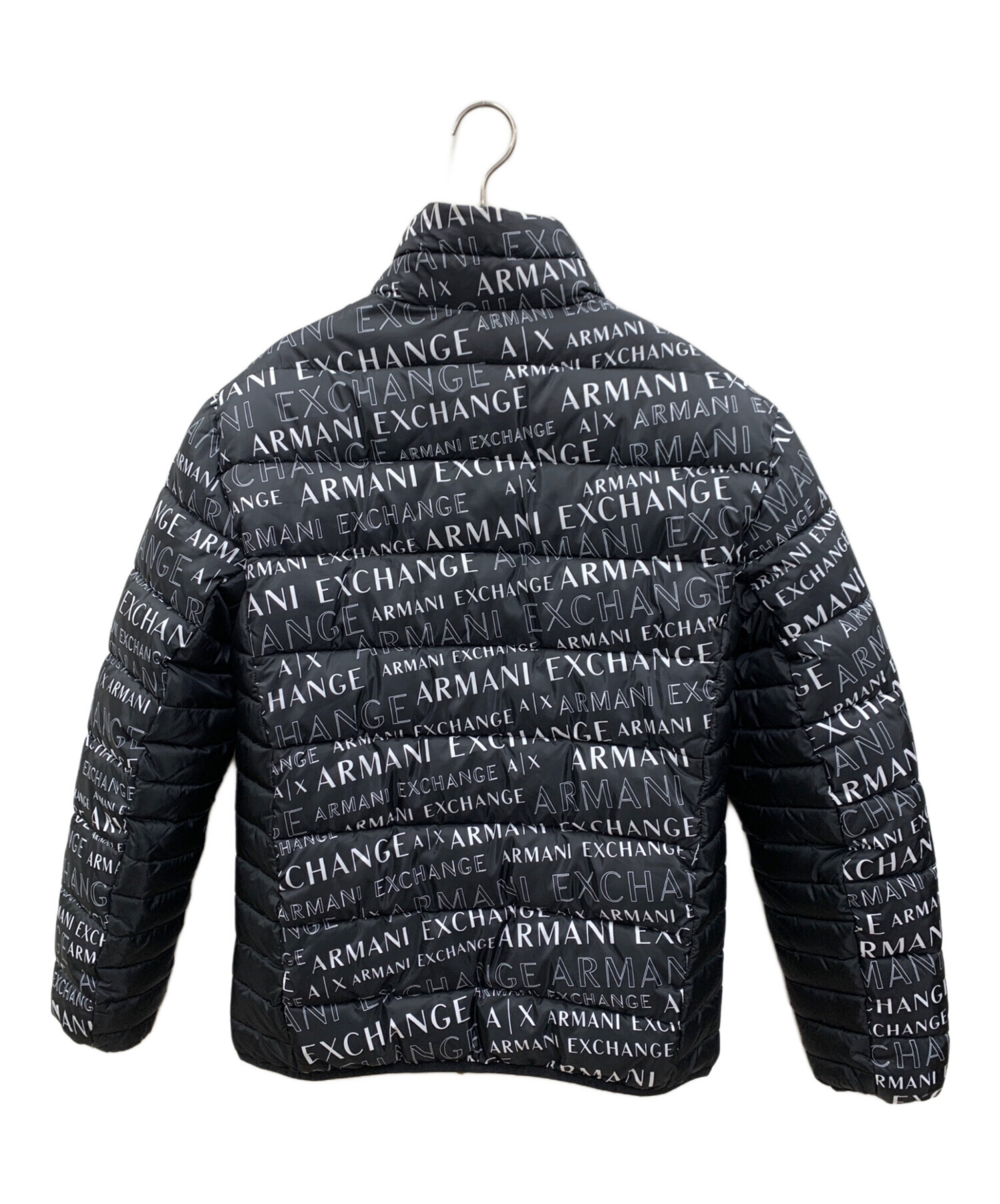 メンズ Armani Exchange ブラック ダウンジャケット S