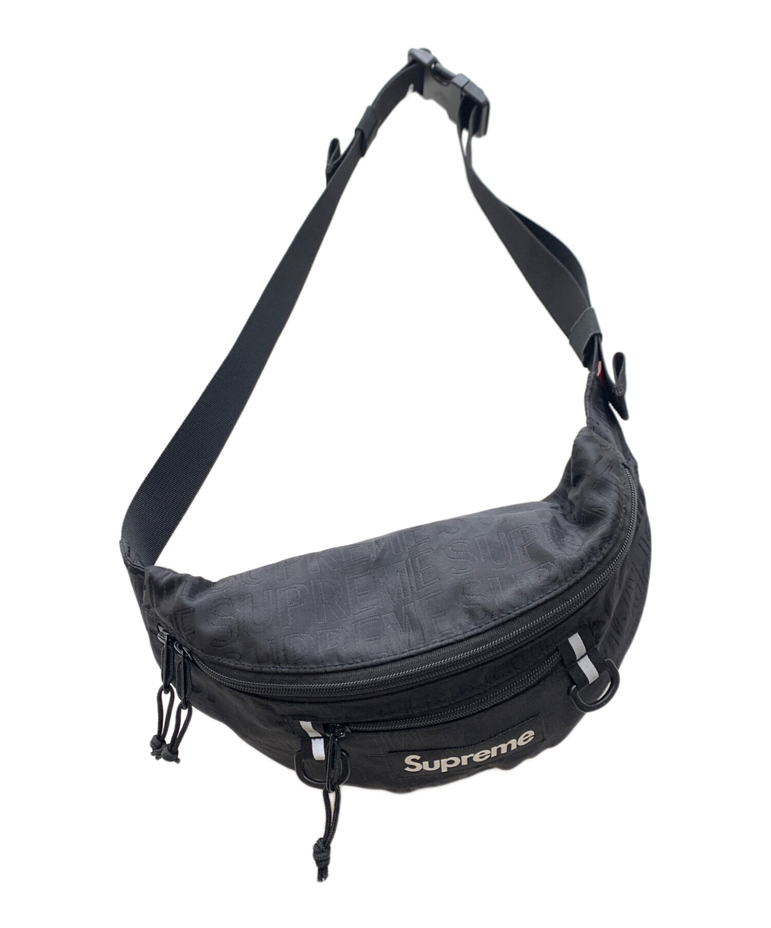 中古・古着通販】Supreme (シュプリーム) ウエストバッグ ブラック