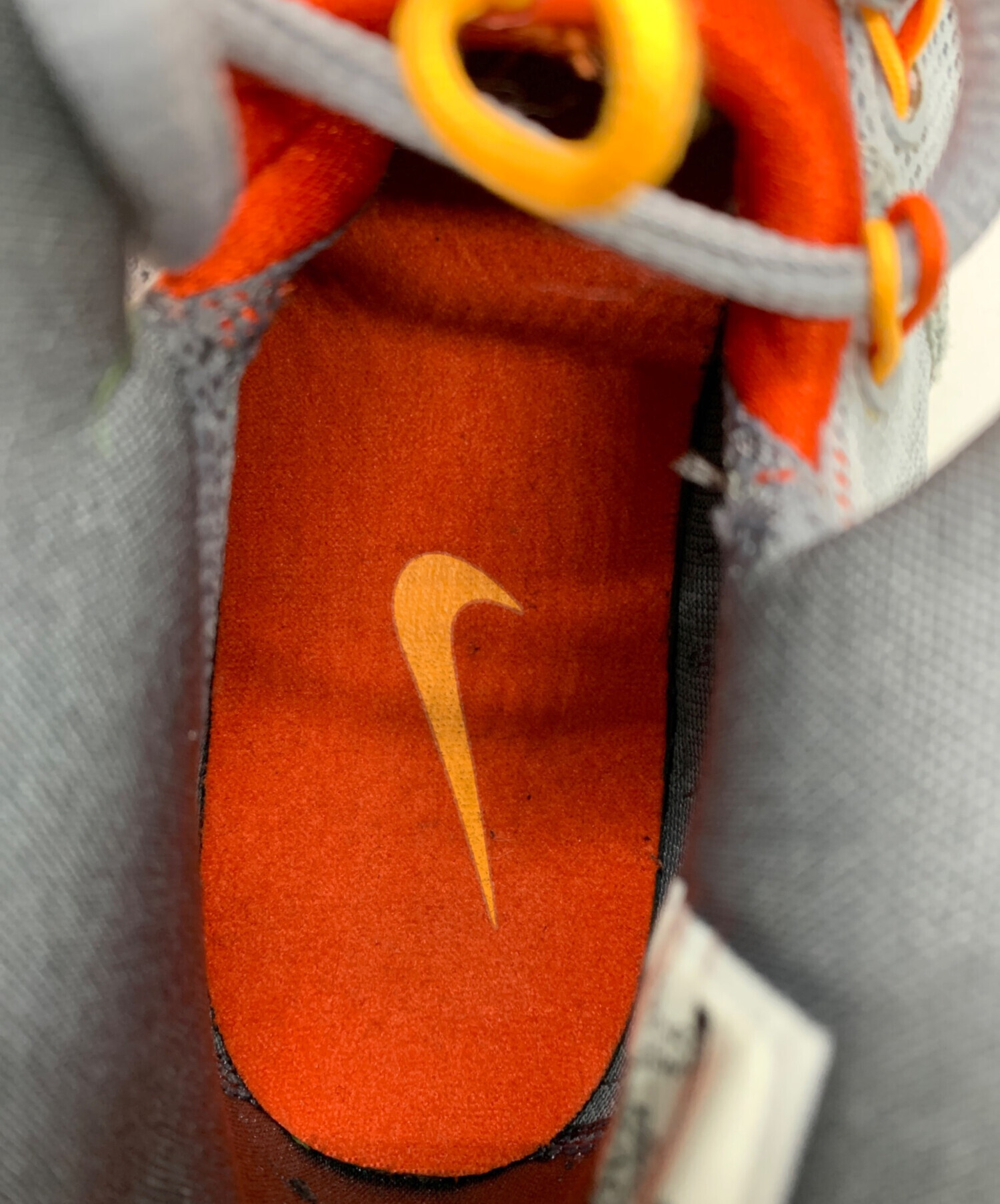 中古・古着通販】NIKE (ナイキ) HyperRev グレー×オレンジ サイズ:25.5