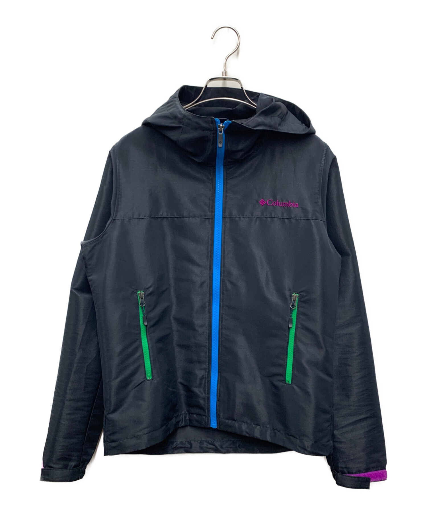 中古・古着通販】Columbia (コロンビア) ナイロンジャケット ブラック 