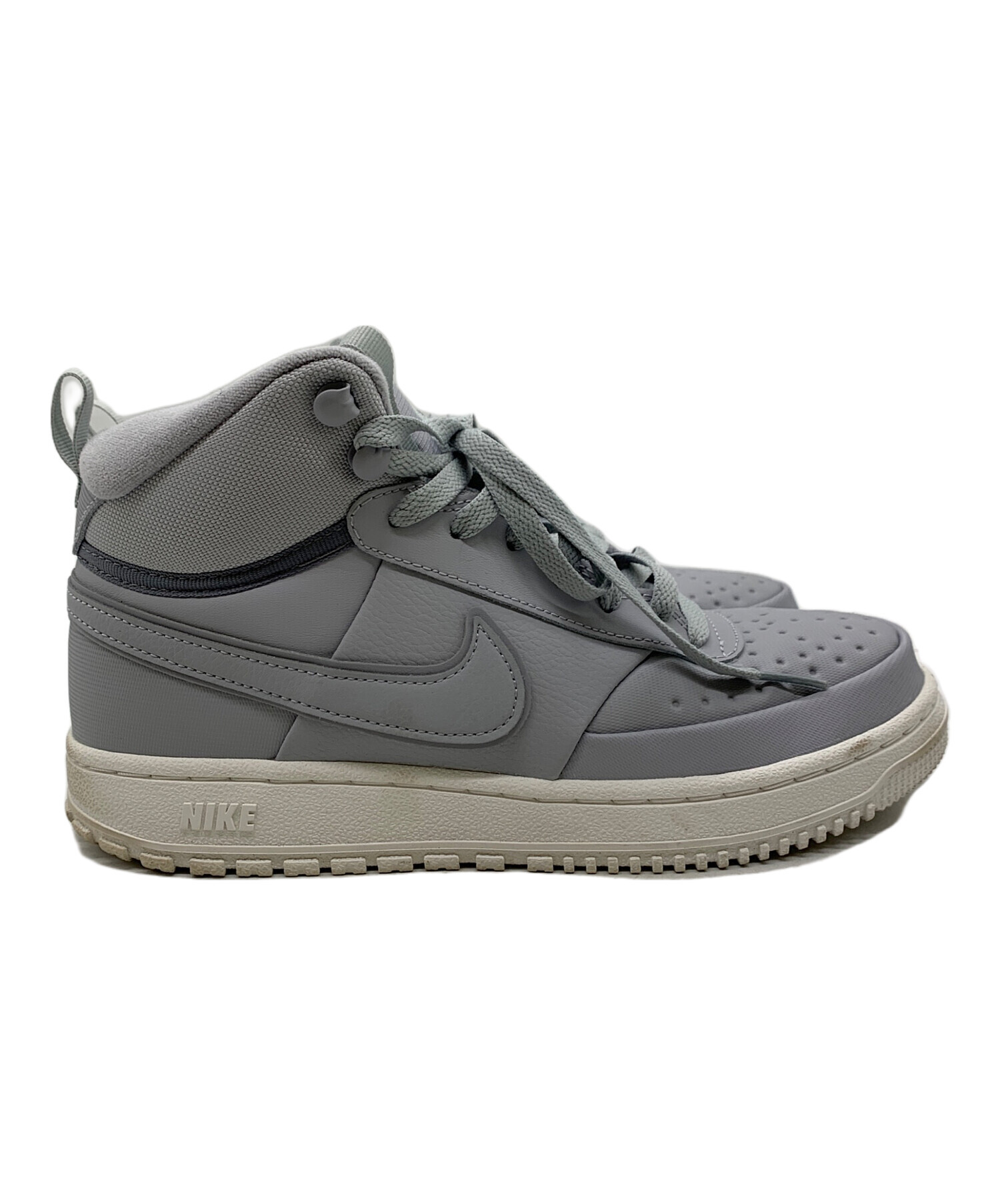 中古・古着通販】NIKE (ナイキ) ハイカットスニーカー グレー サイズ