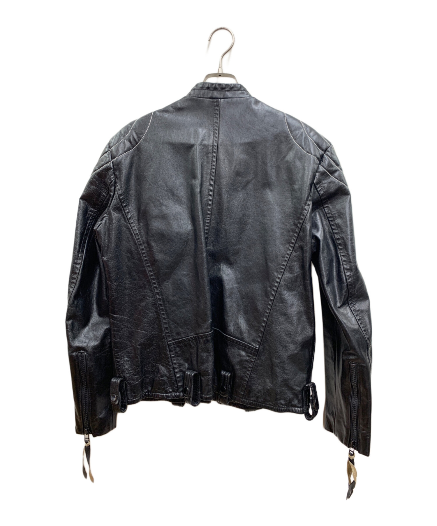 中古・古着通販】Schott (ショット) レザージャケット ブラック サイズ