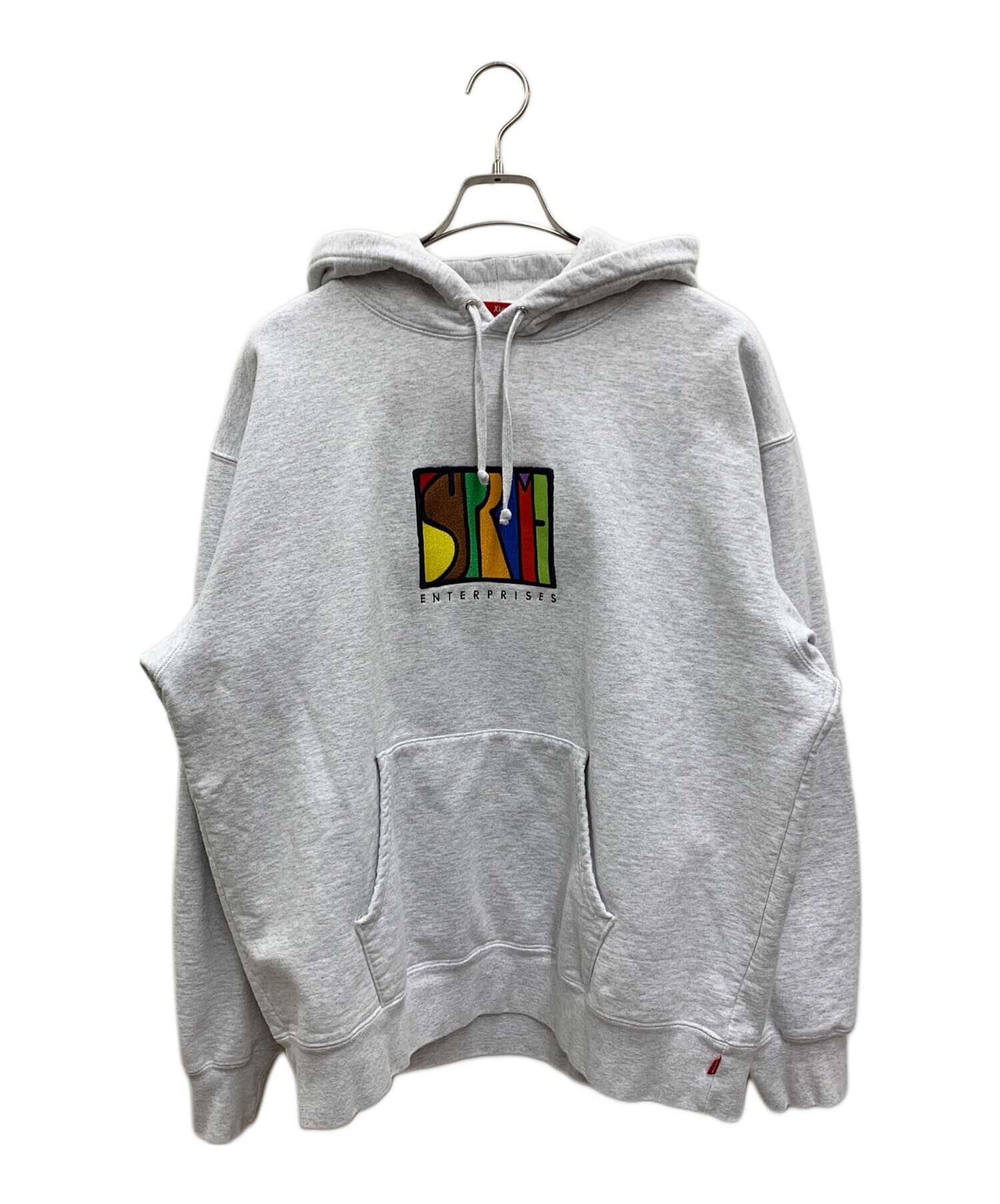 中古・古着通販】Supreme (シュプリーム) プルオーバーパーカー グレー