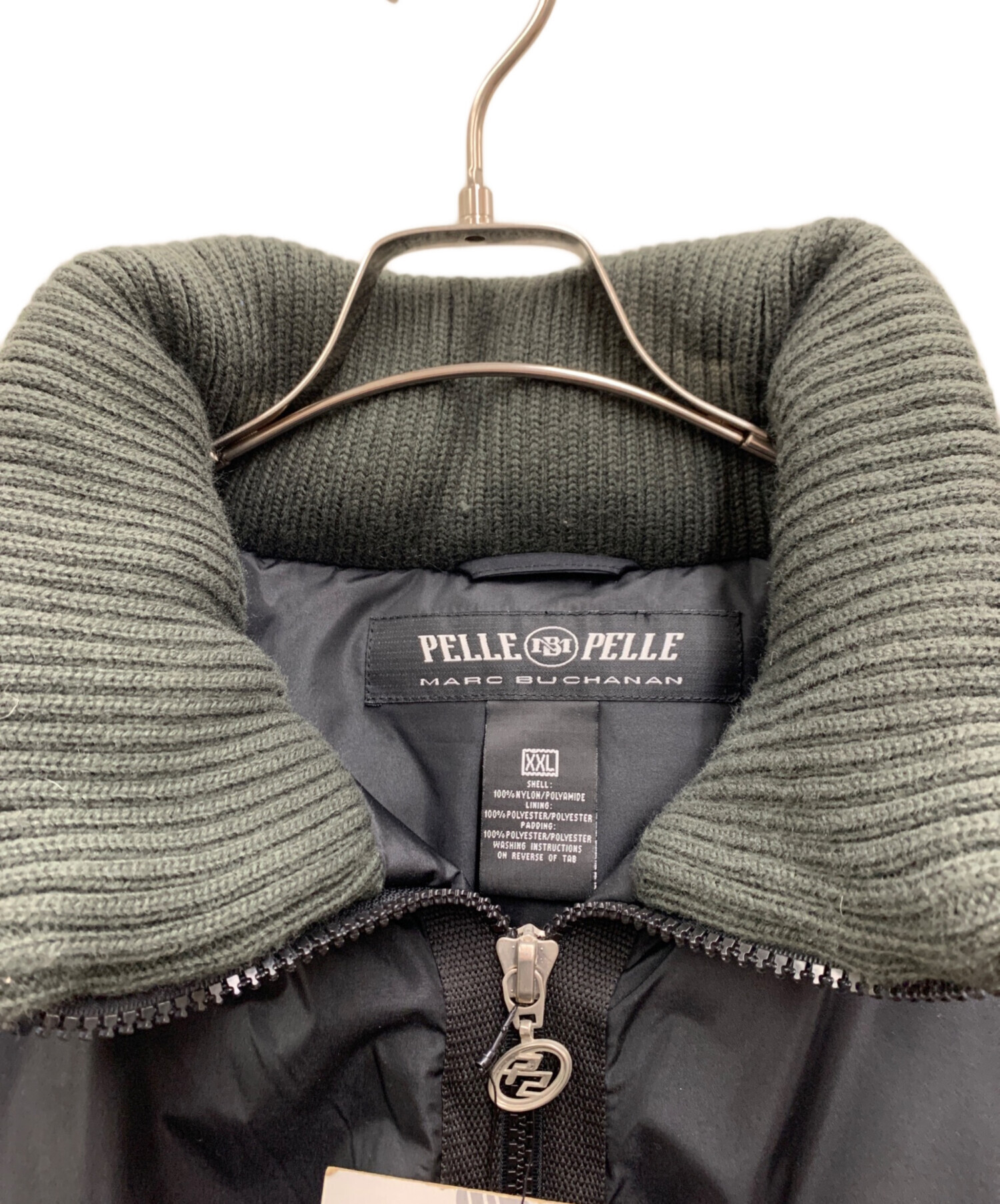 中古・古着通販】pellepelle (ペレペレ) ジップジャケット ブルー