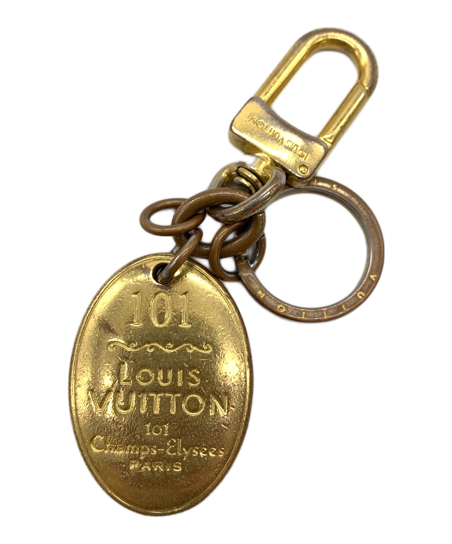 【新品】Louis Vuitton ゴールドチャーム ポーチ付き 中古・古着通販】LOUIS VUITTON (ルイ ヴィトン) チャーム ゴールド