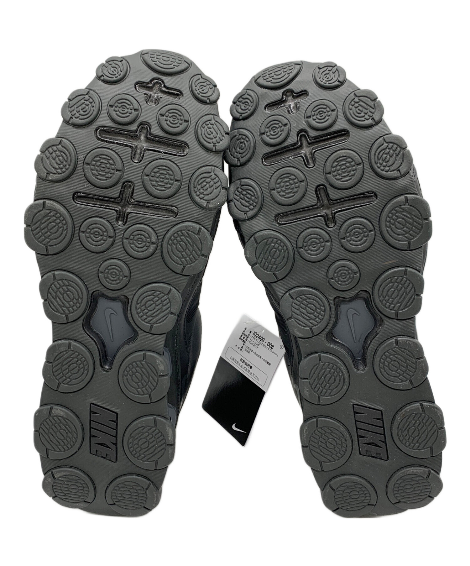 中古・古着通販】NIKE (ナイキ) ローカットスニーカー ブラック サイズ