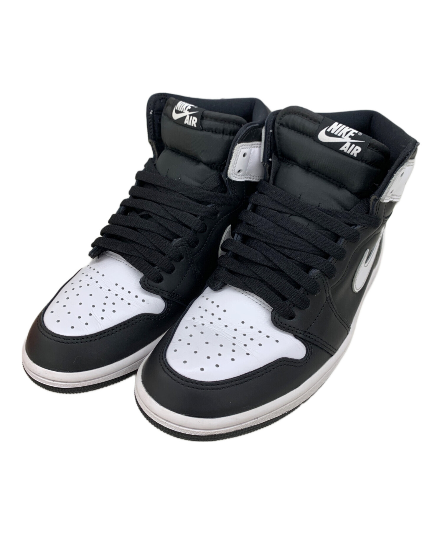 中古・古着通販】NIKE (ナイキ) ハイカットスニーカー ブラック 