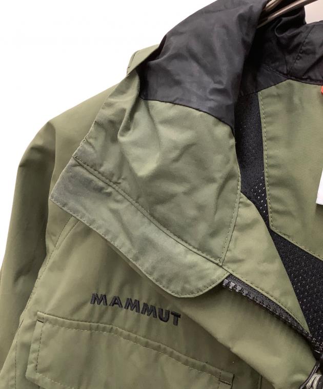 中古・古着通販】MAMMUT (マムート) ソフトシェルパーカー カーキ