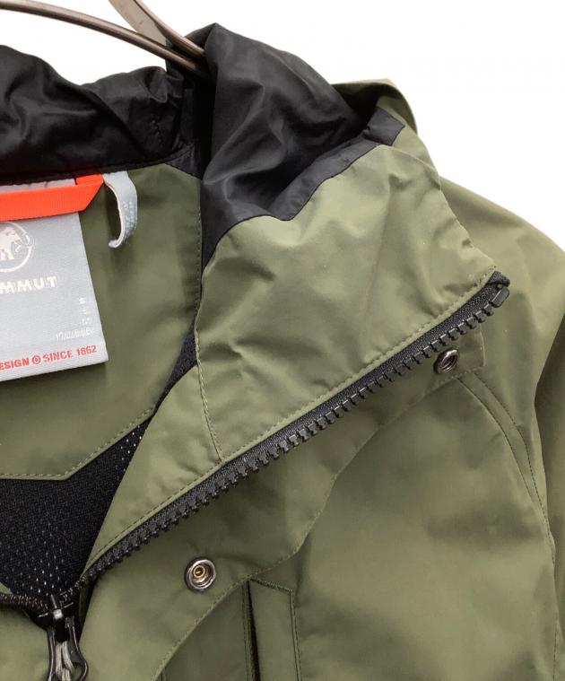 中古・古着通販】MAMMUT (マムート) ソフトシェルパーカー カーキ