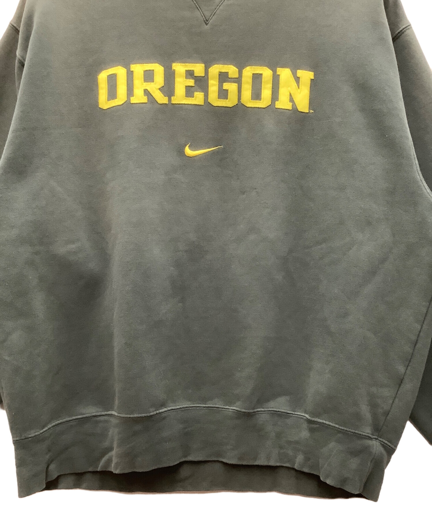 中古・古着通販】NIKE (ナイキ) クルーネックスウェット カーキ サイズ 