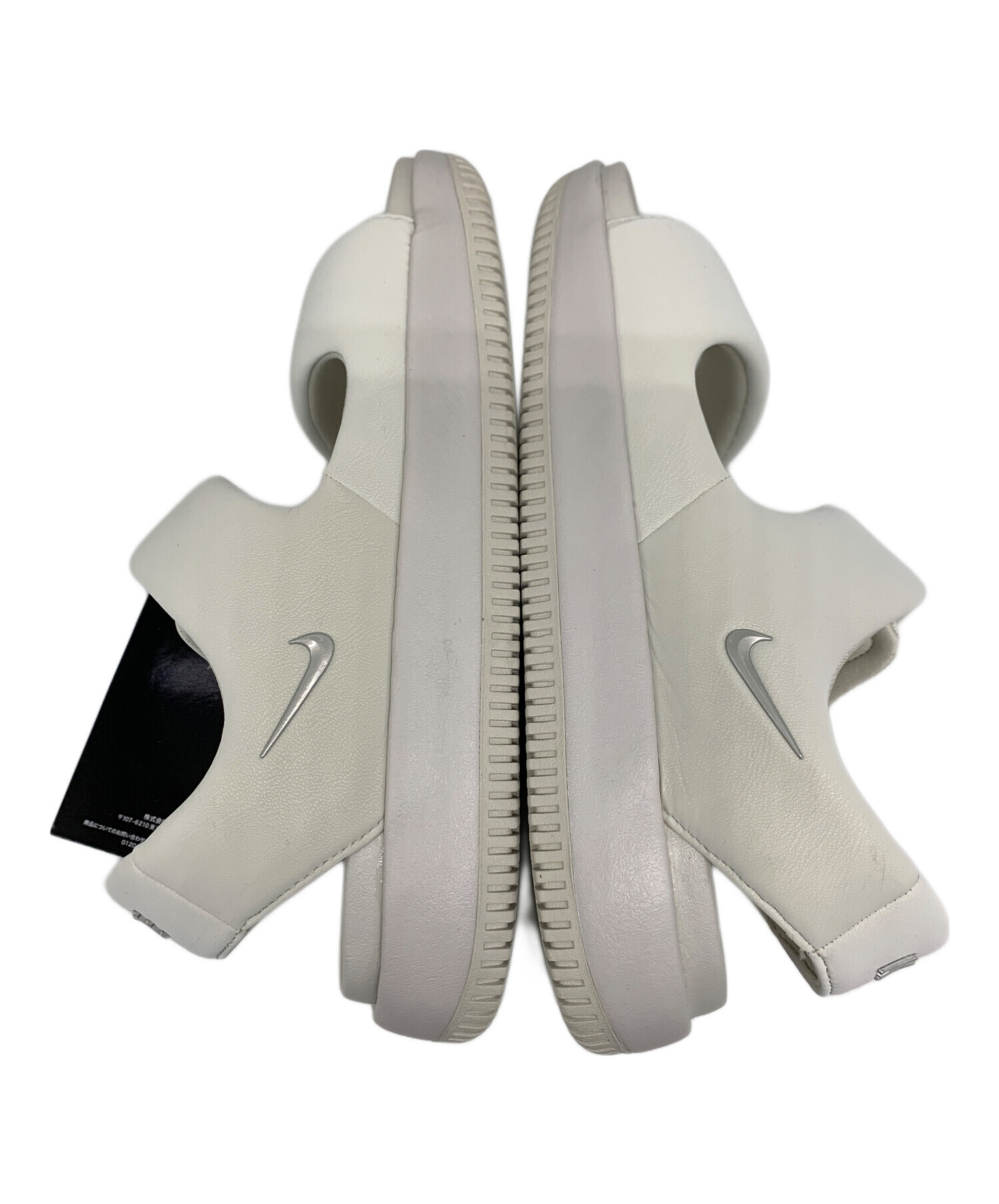 中古・古着通販】NIKE (ナイキ) W CALM SANDAL アイボリー サイズ:25