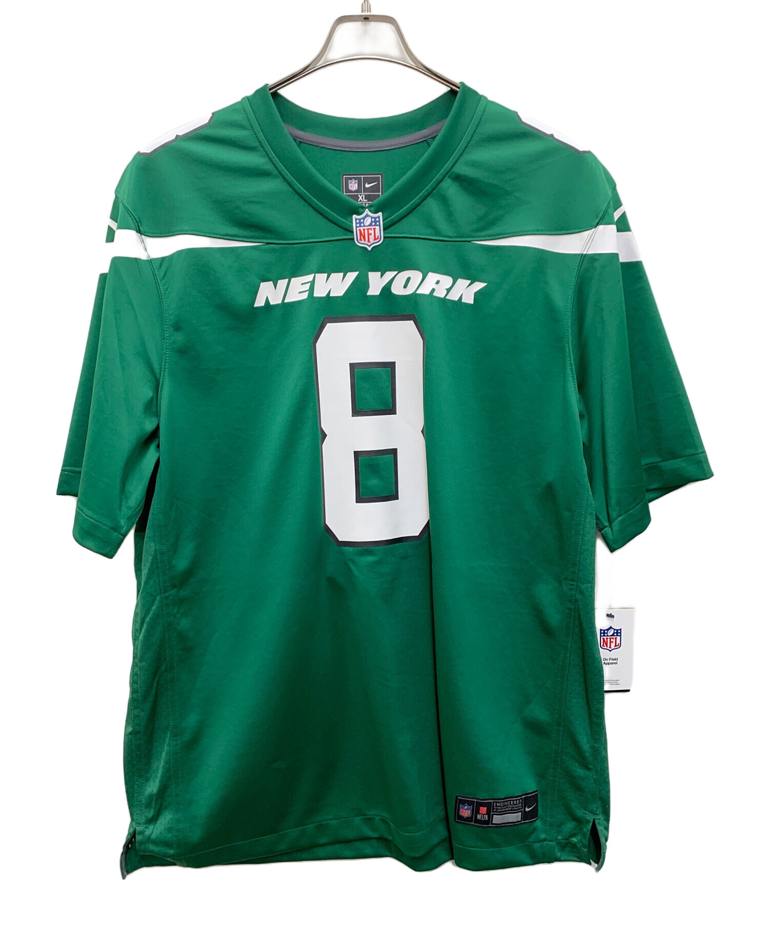ナイキ NFL パッカーズ ゲームシャツ XL グリーン ナンバリング 中古・古着通販】NIKE (ナイキ) NFL (エヌエフエル) ゲームシャツ